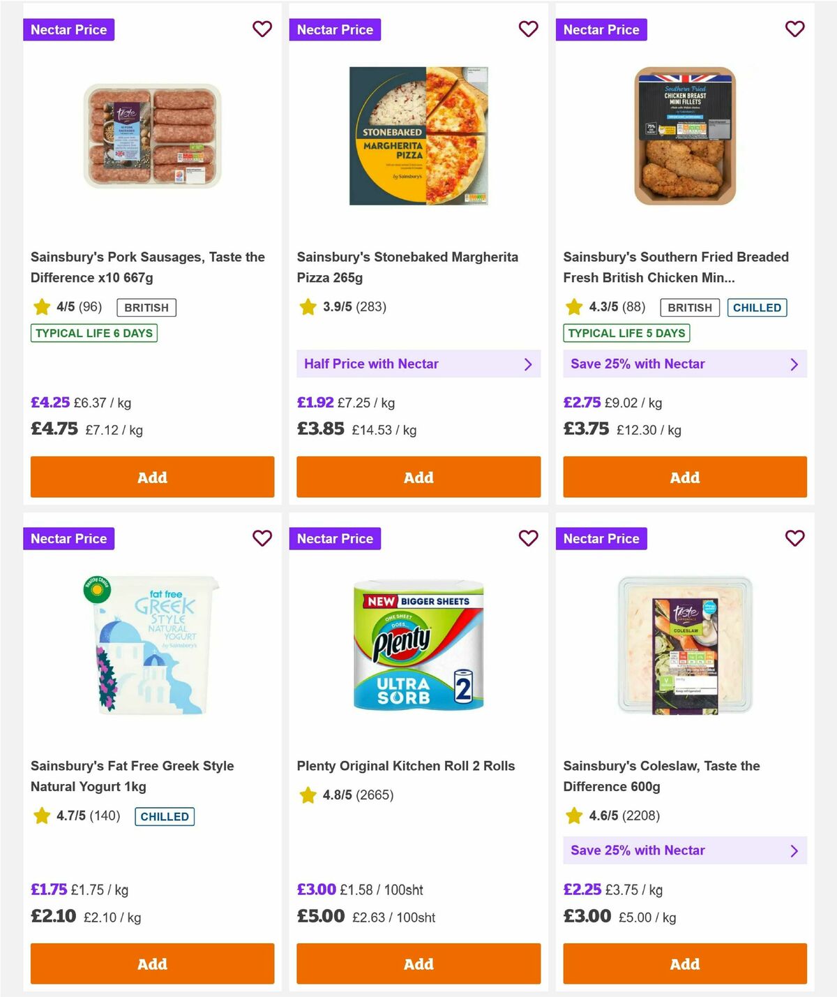 Sainsbury's Offers from 19 June