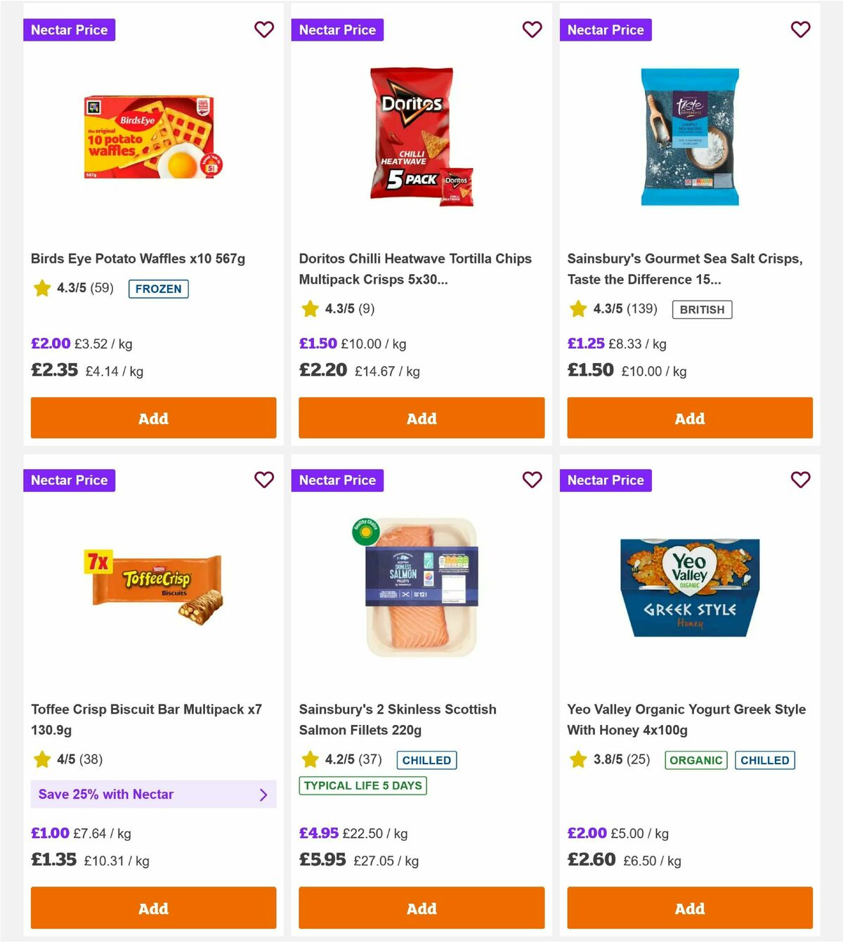 Sainsbury's Offers from 19 June