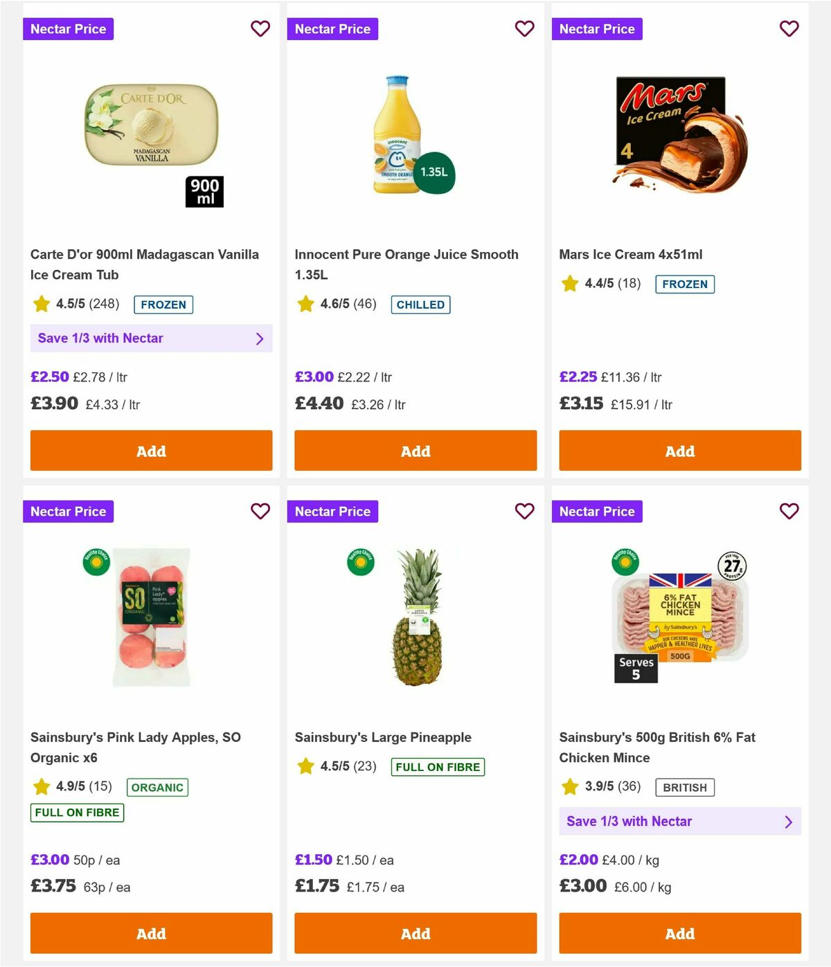 Sainsbury's Offers from 19 June