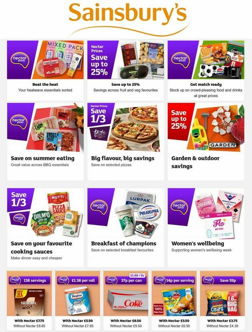 Sainsbury's Offers from 26 June