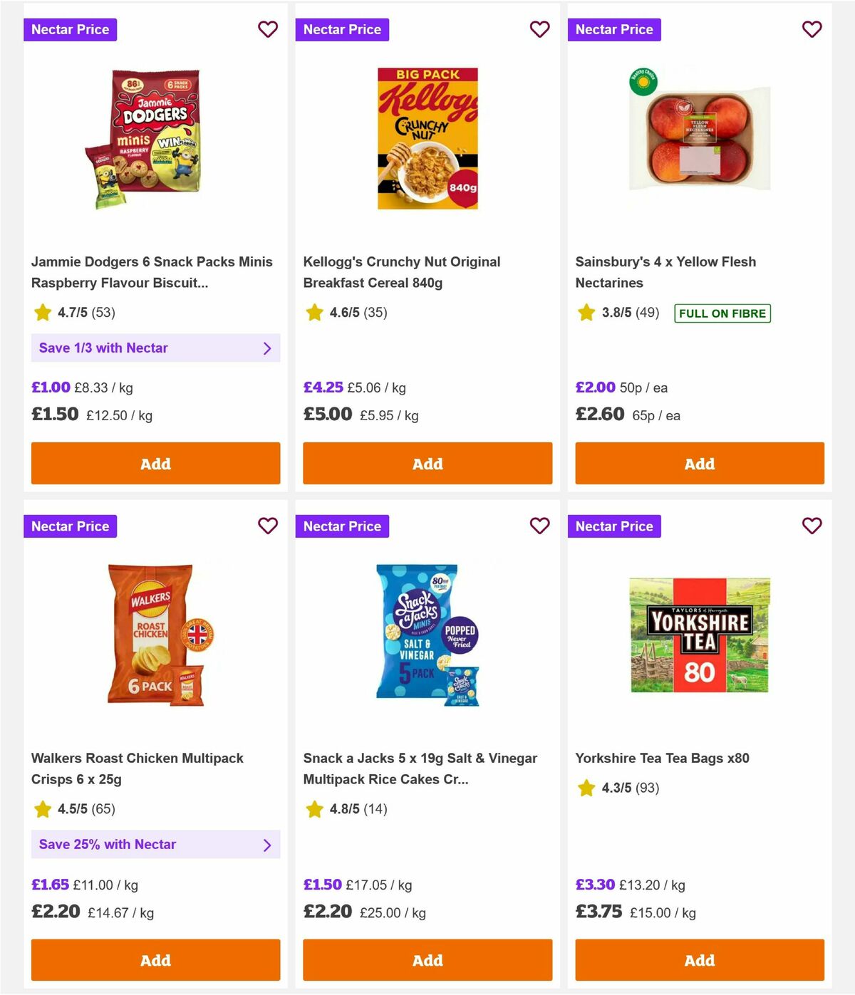 Sainsbury's Offers from 26 June