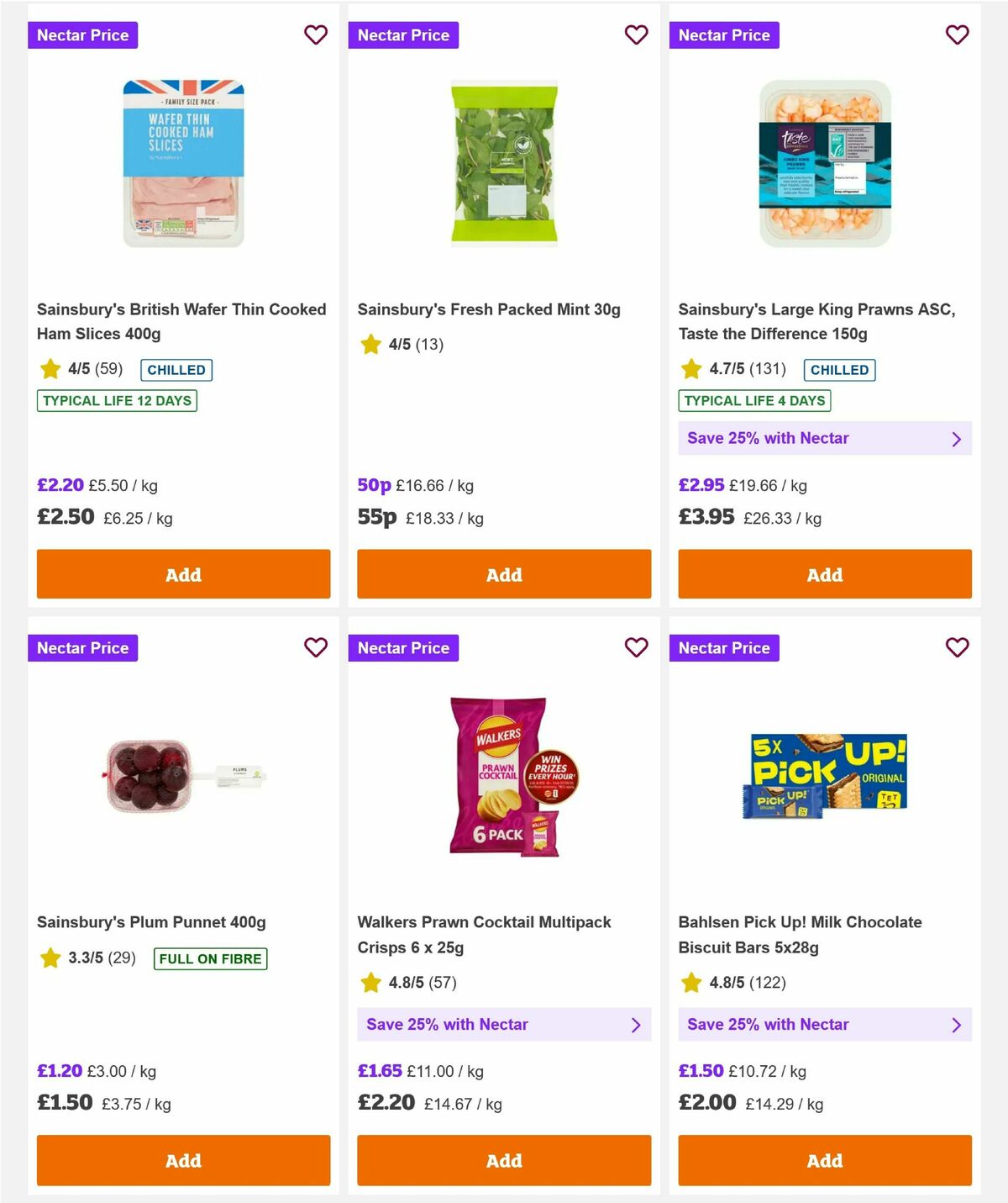 Sainsbury's Offers from 26 June
