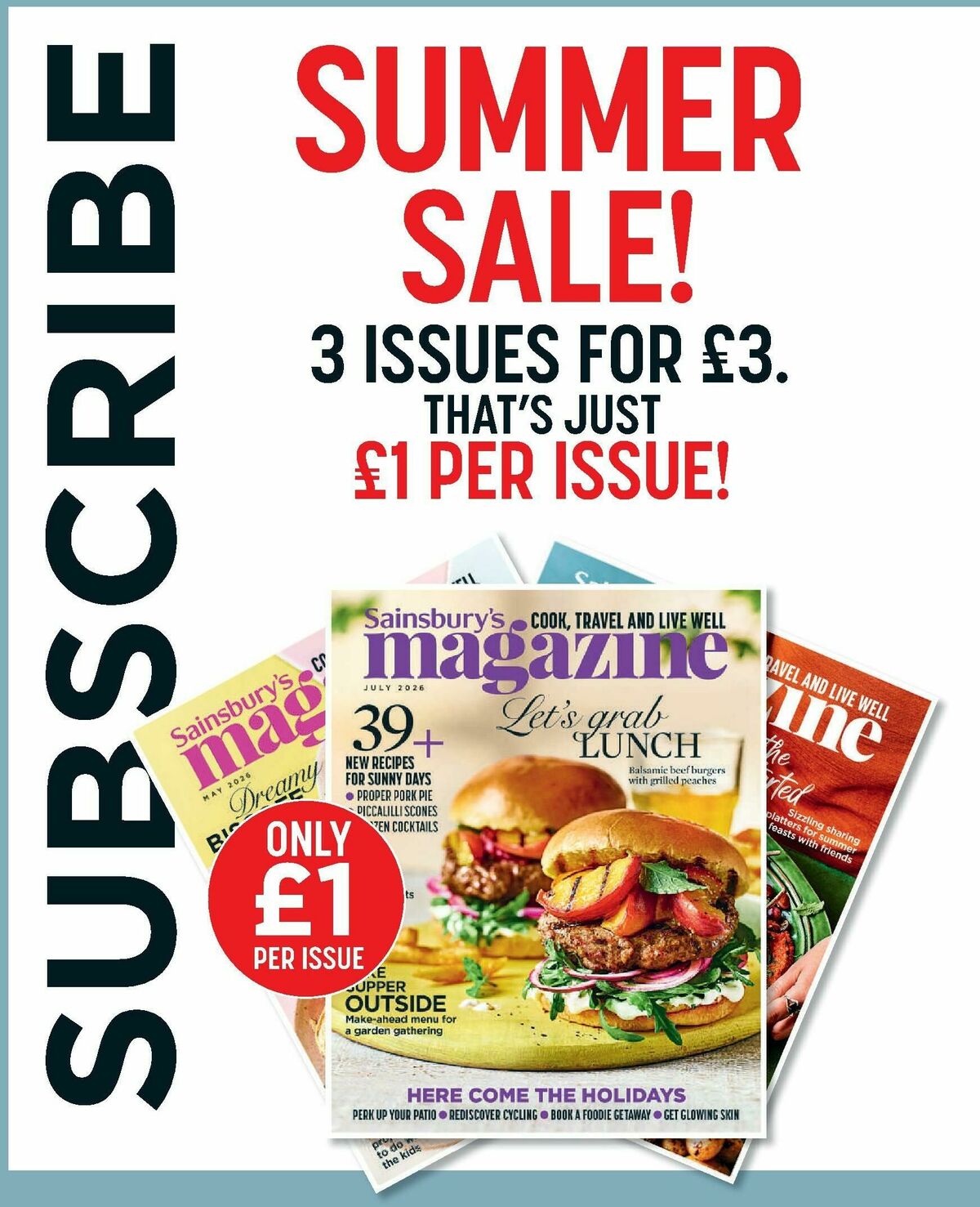 Sainsbury's Magazine July Offers from 1 July