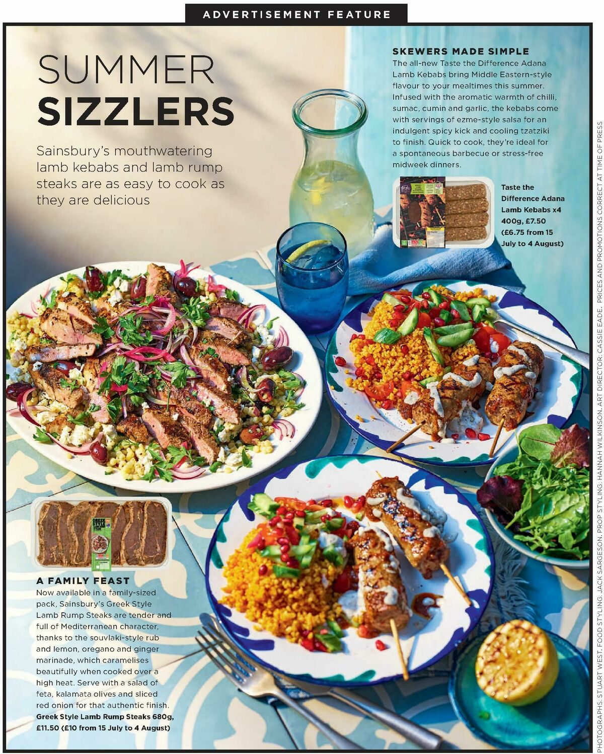 Sainsbury's Magazine July Offers from 1 July