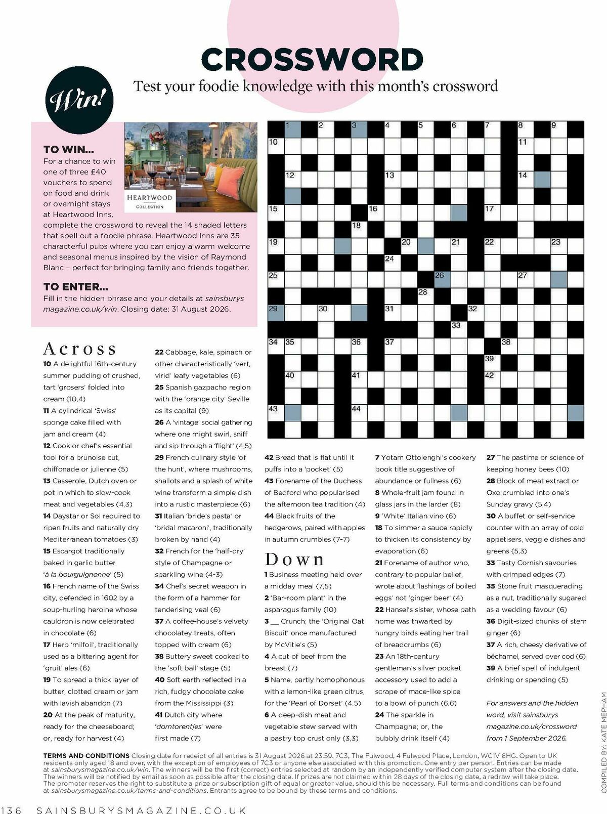 Sainsbury's Magazine July Offers from 1 July