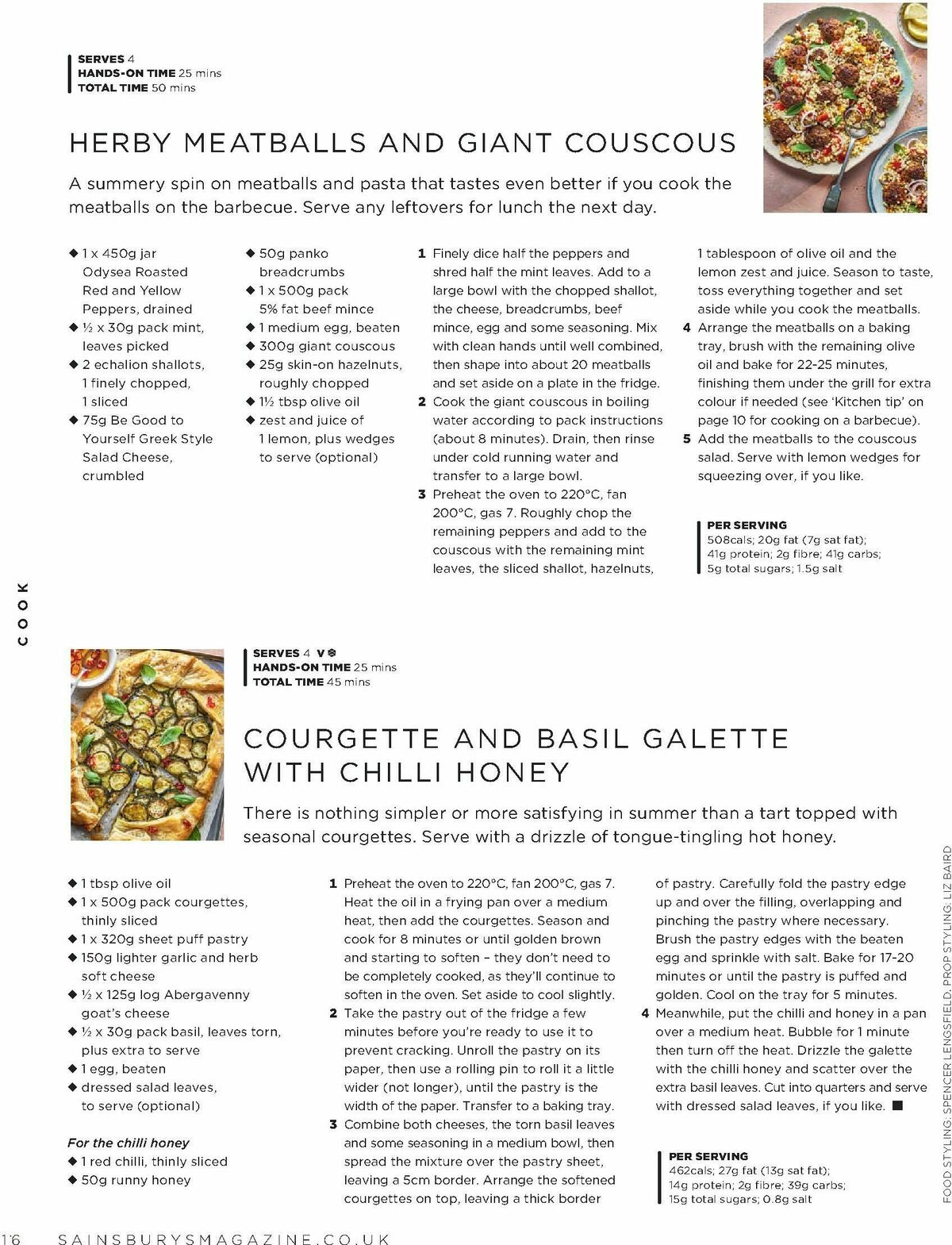 Sainsbury's Magazine July Offers from 1 July