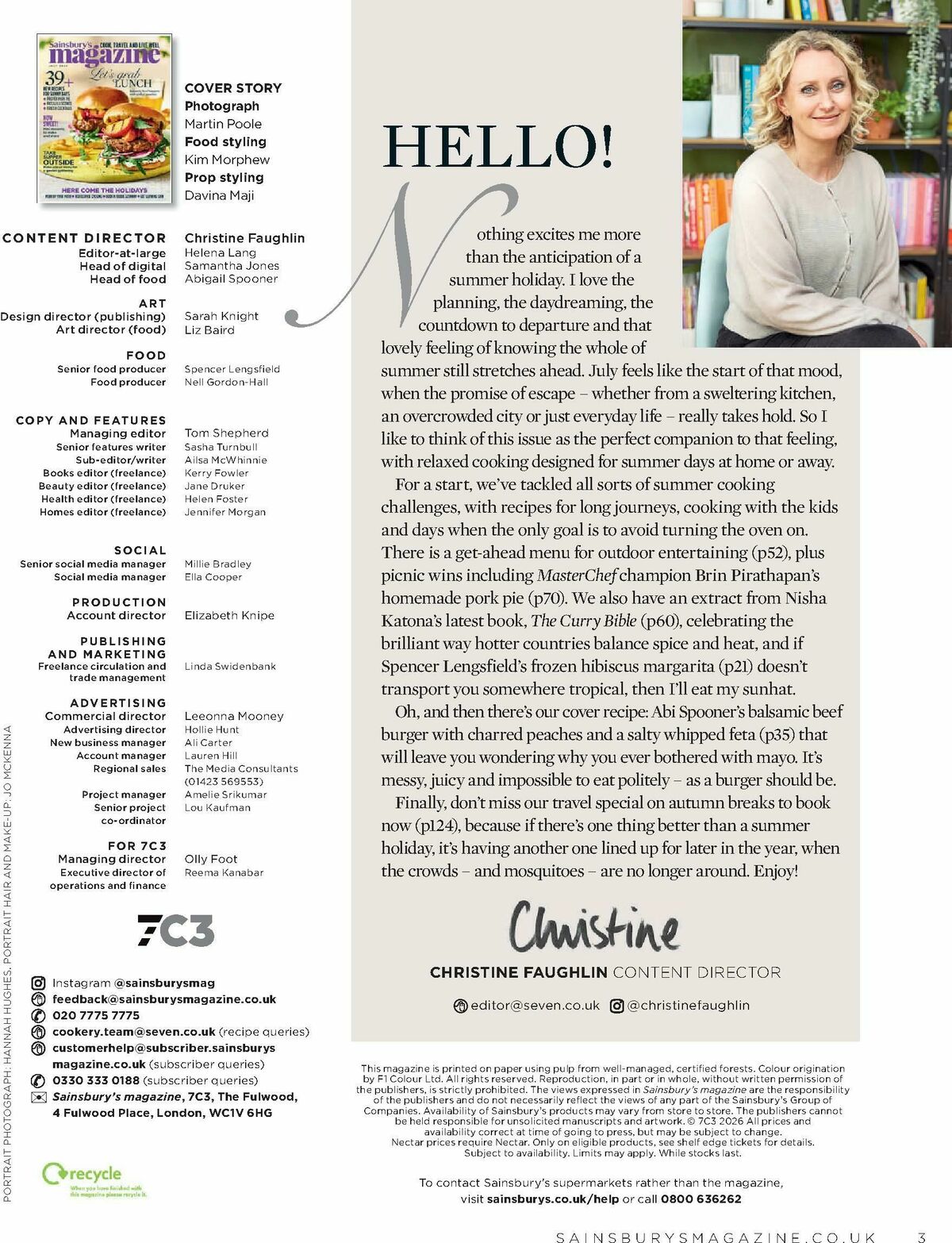 Sainsbury's Magazine July Offers from 1 July