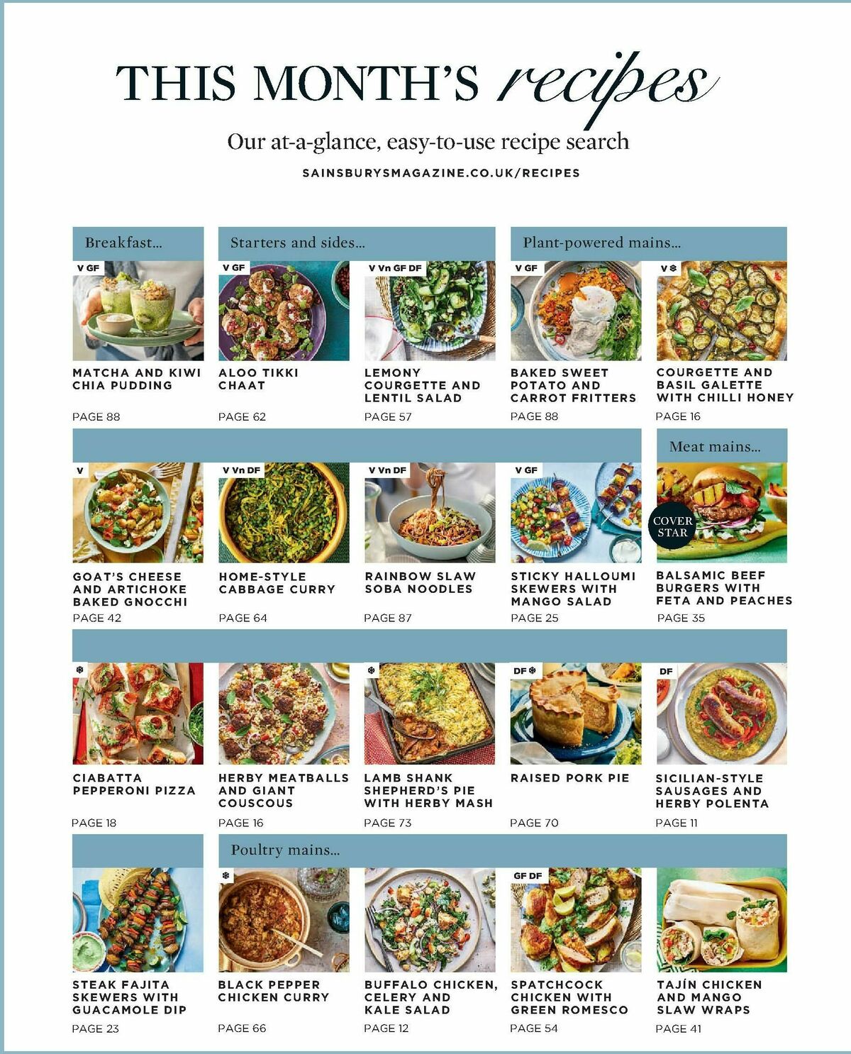 Sainsbury's Magazine July Offers from 1 July