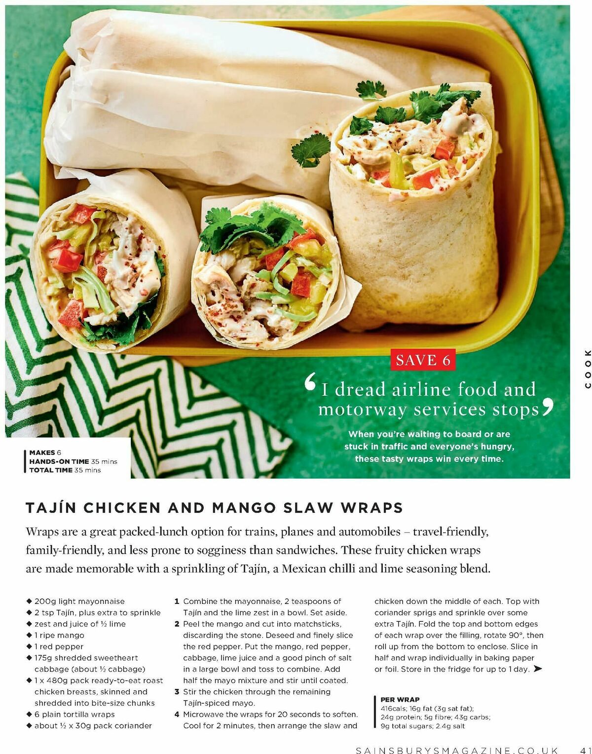 Sainsbury's Magazine July Offers from 1 July