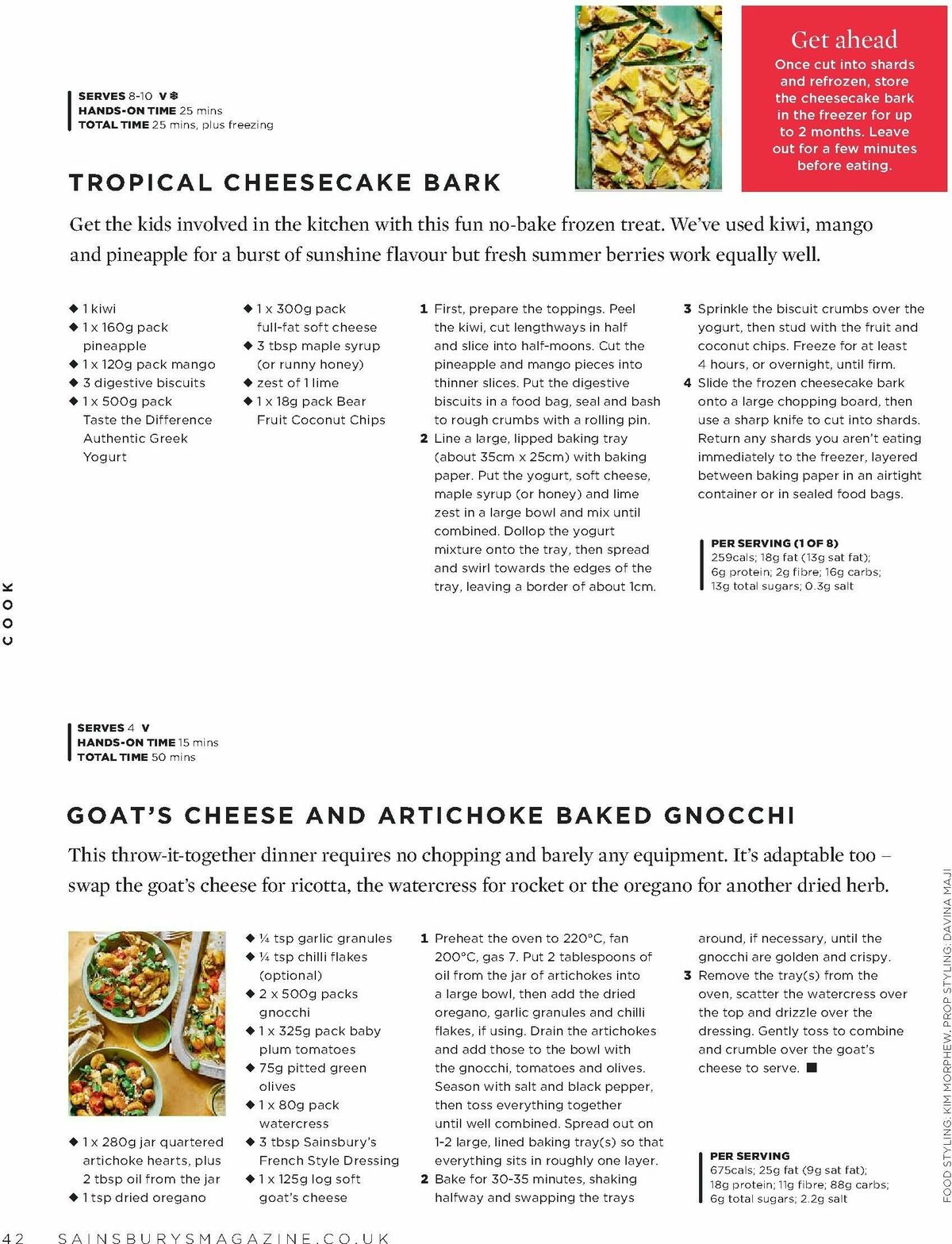 Sainsbury's Magazine July Offers from 1 July