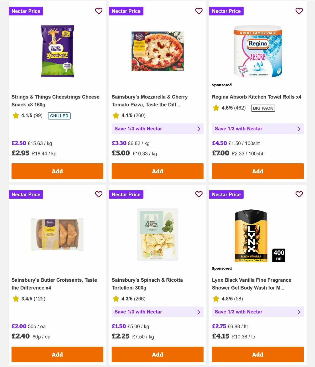 Sainsbury's Offers from 10 July