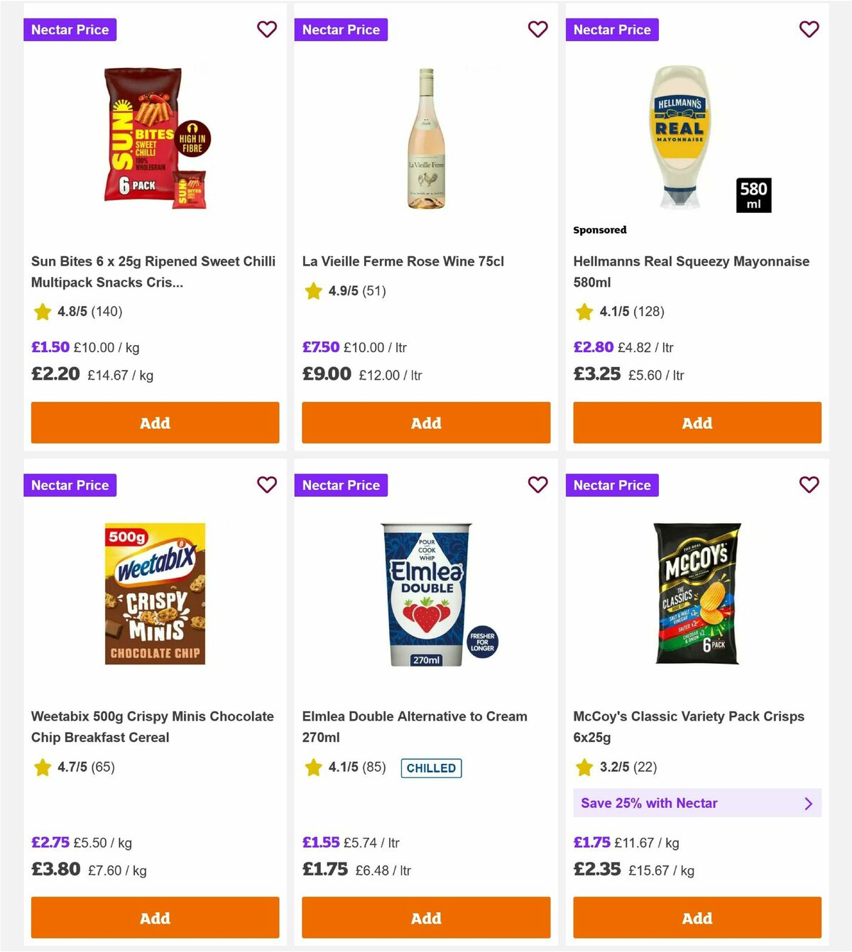 Sainsbury's Offers from 10 July