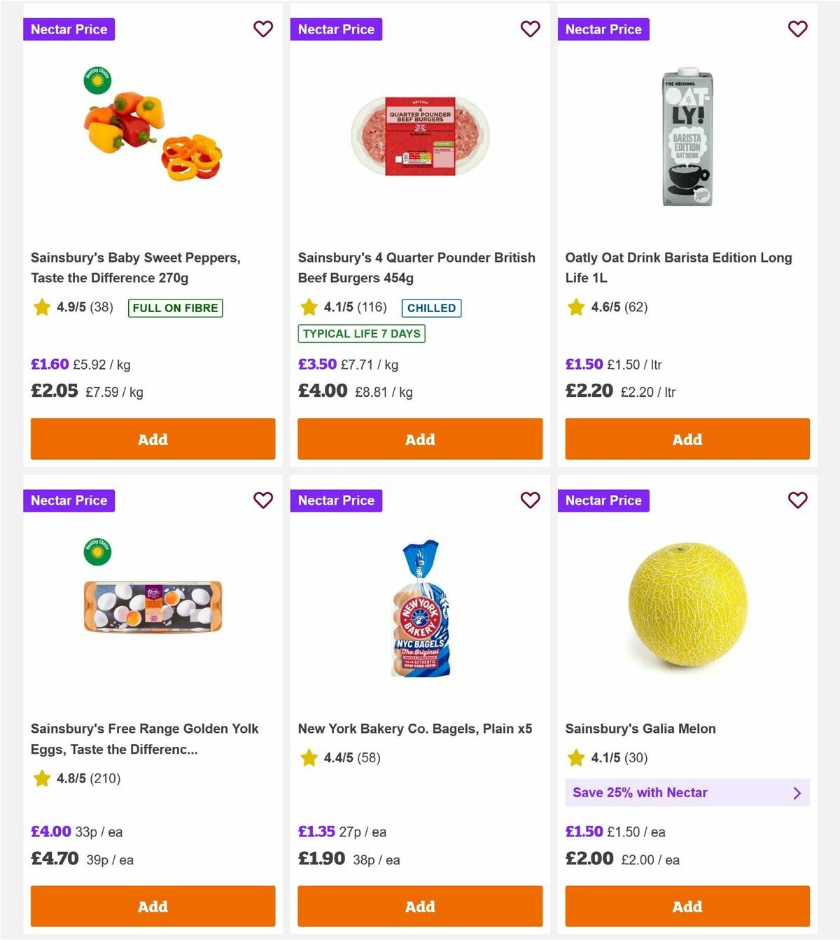 Sainsbury's Offers from 10 July