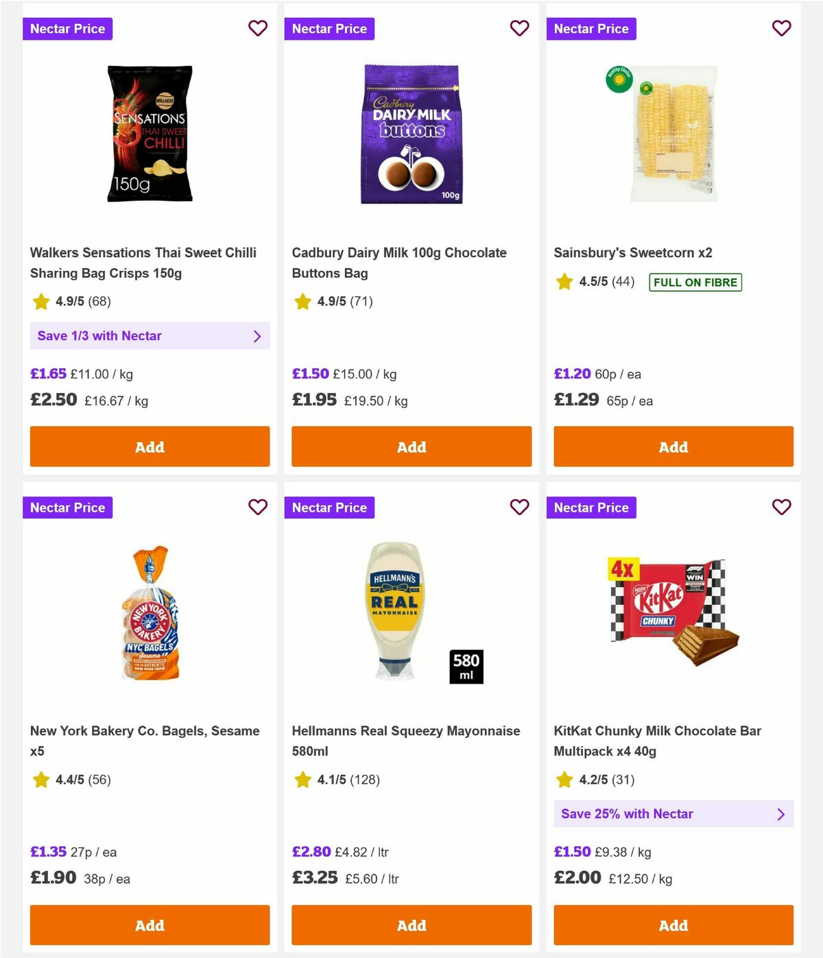 Sainsbury's Offers from 17 July