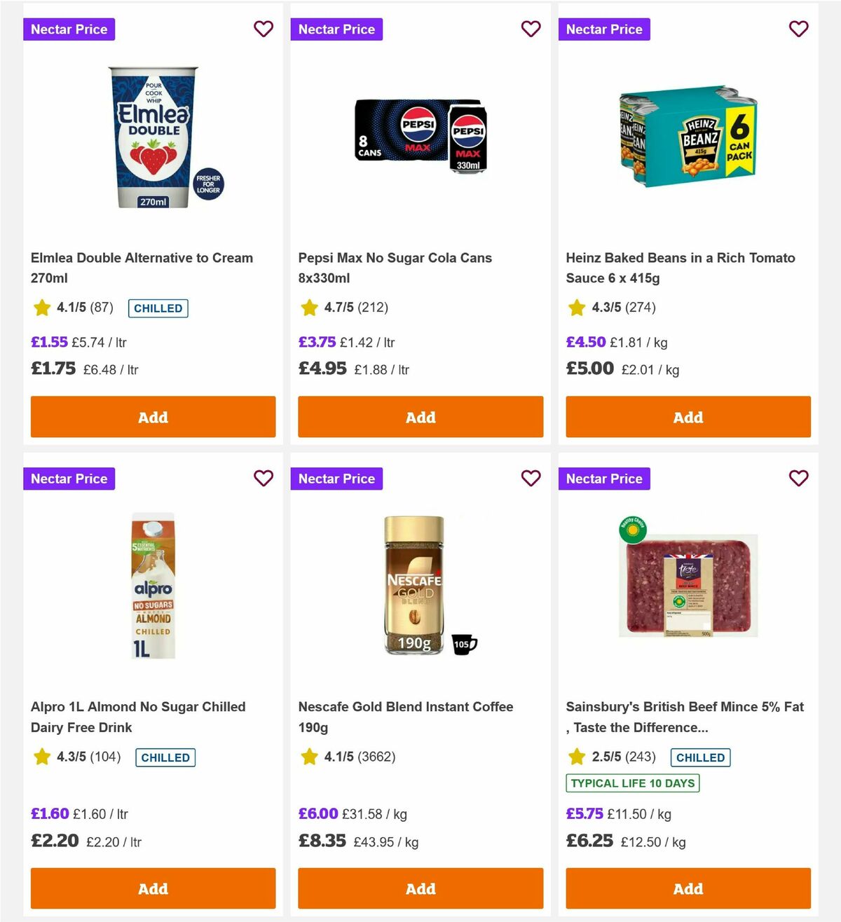 Sainsbury's Offers from 17 July