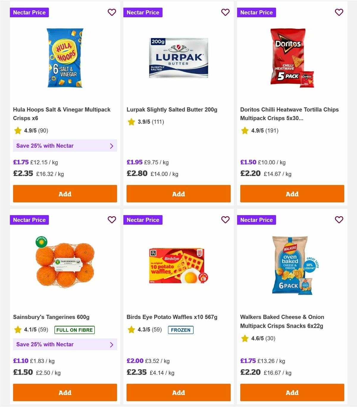 Sainsbury's Offers from 17 July