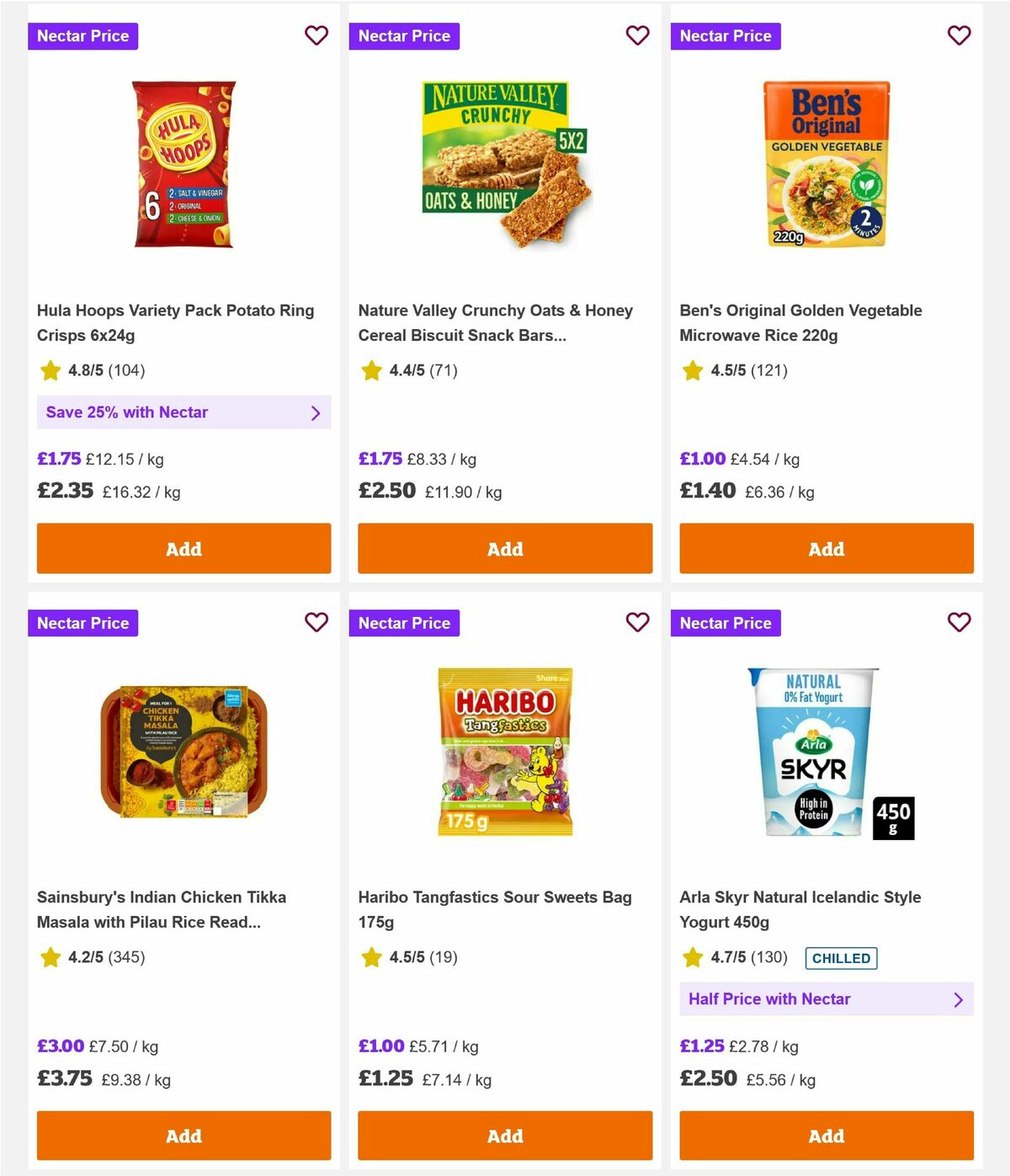 Sainsbury's Offers from 17 July