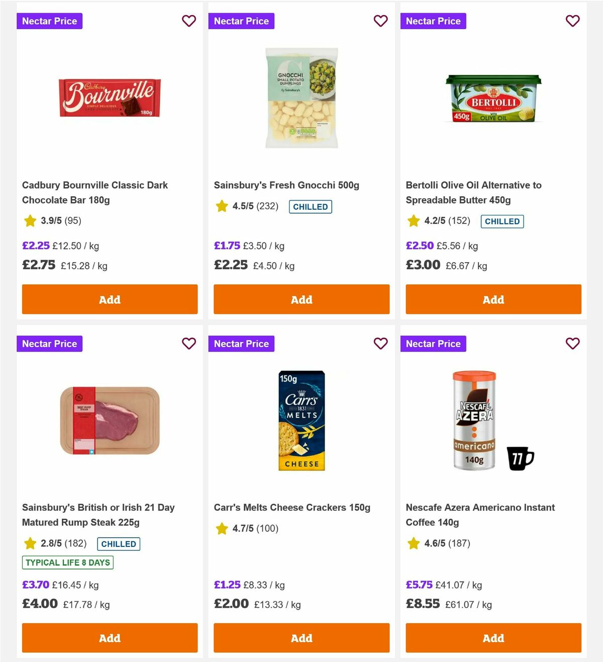 Sainsbury's Offers from 17 July