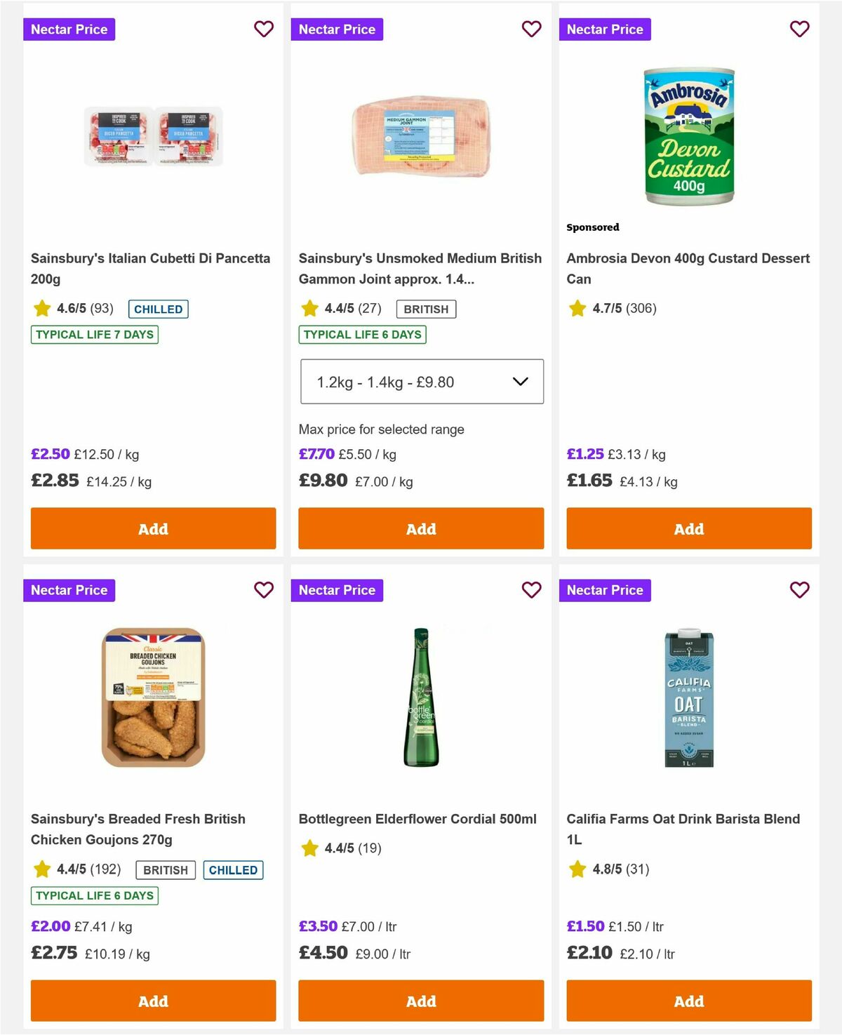 Sainsbury's Offers from 17 July