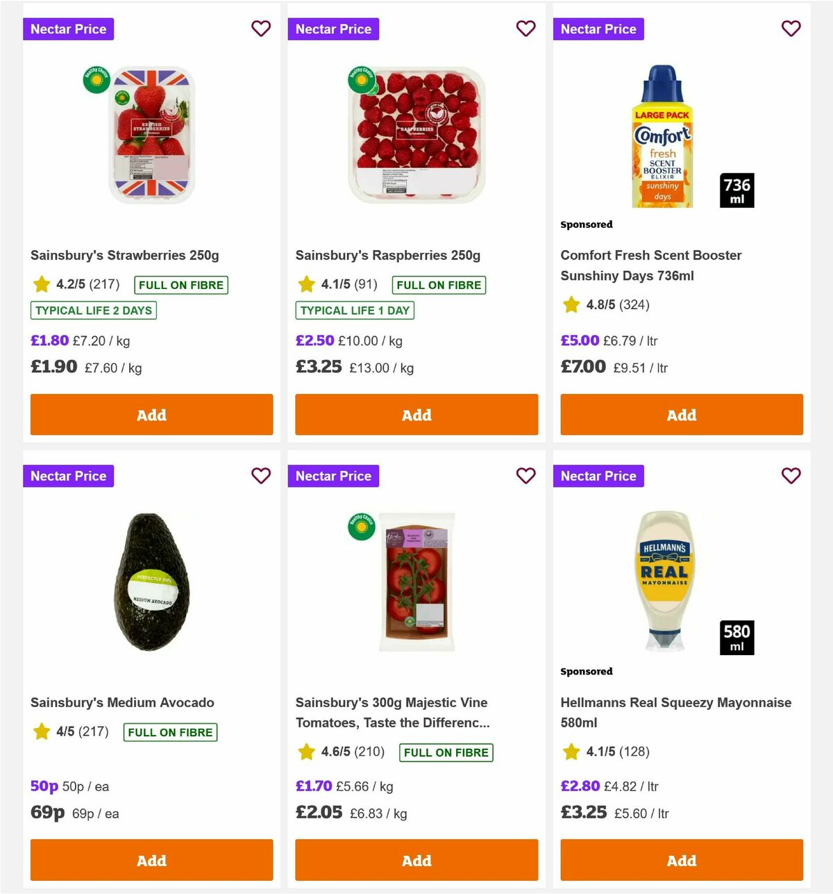 Sainsbury's Offers from 17 July