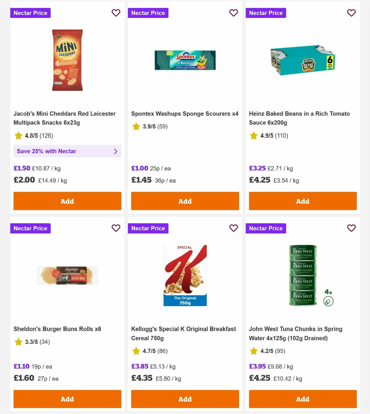 Sainsbury's Offers from 17 July