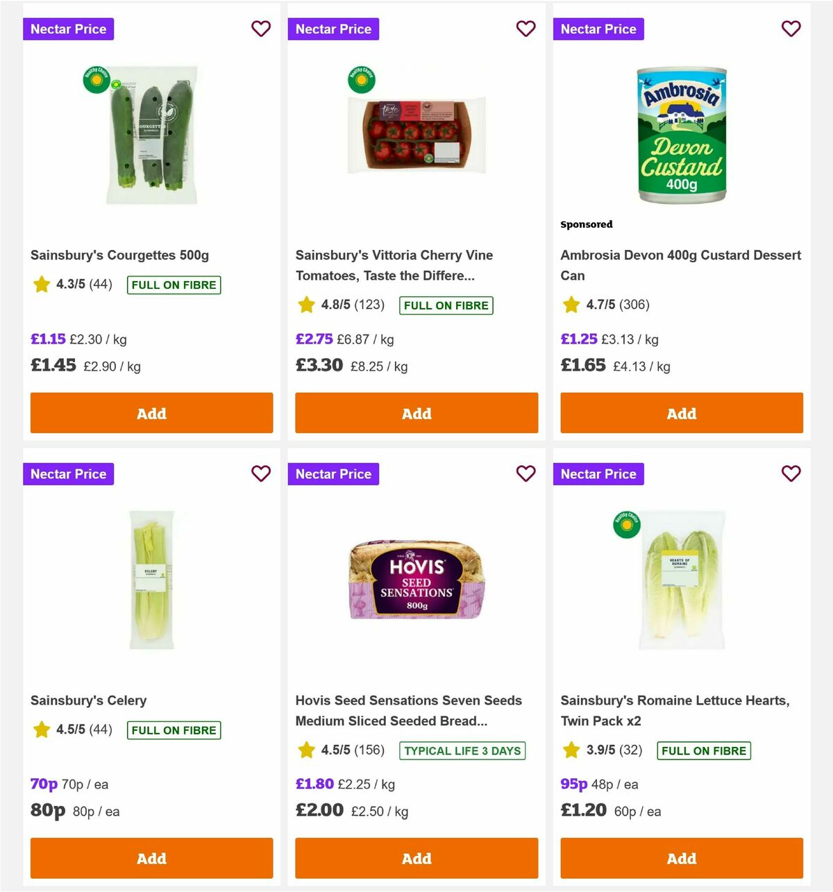 Sainsbury's Offers from 17 July