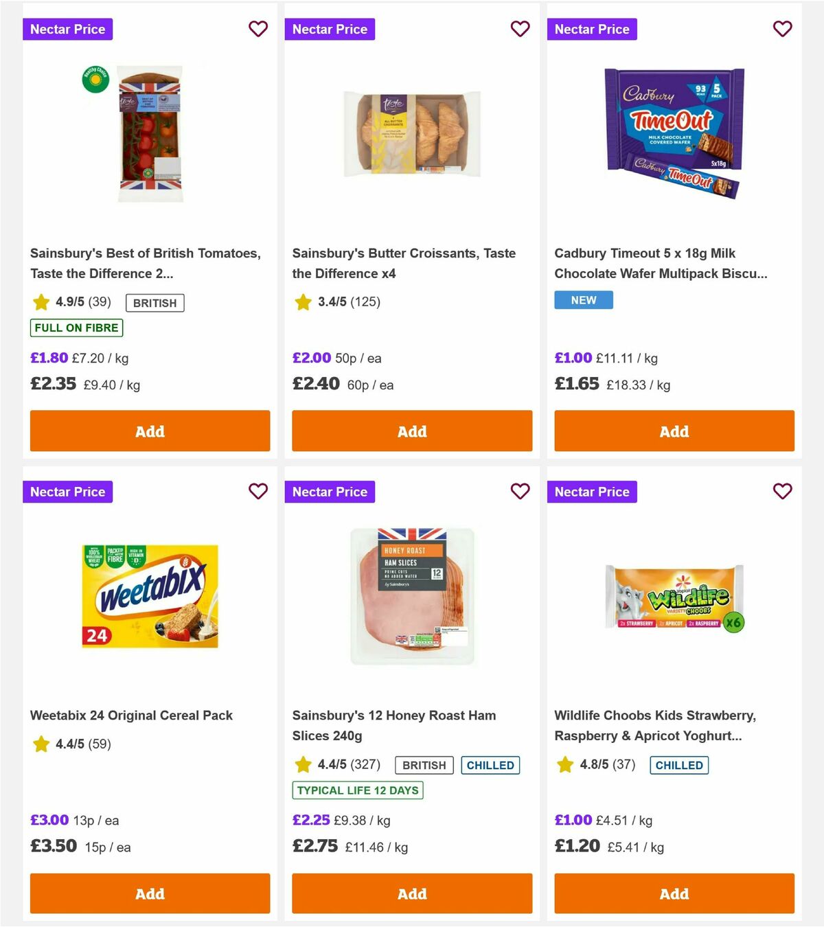 Sainsbury's Offers from 17 July