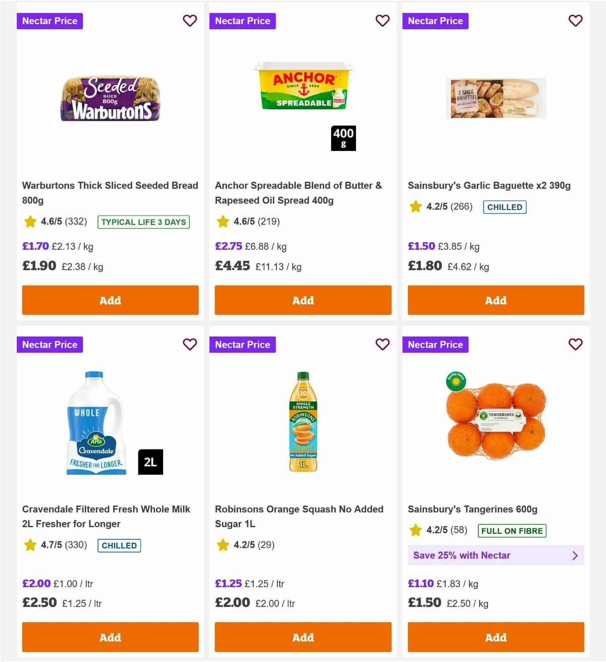 Sainsbury's Offers from 27 July
