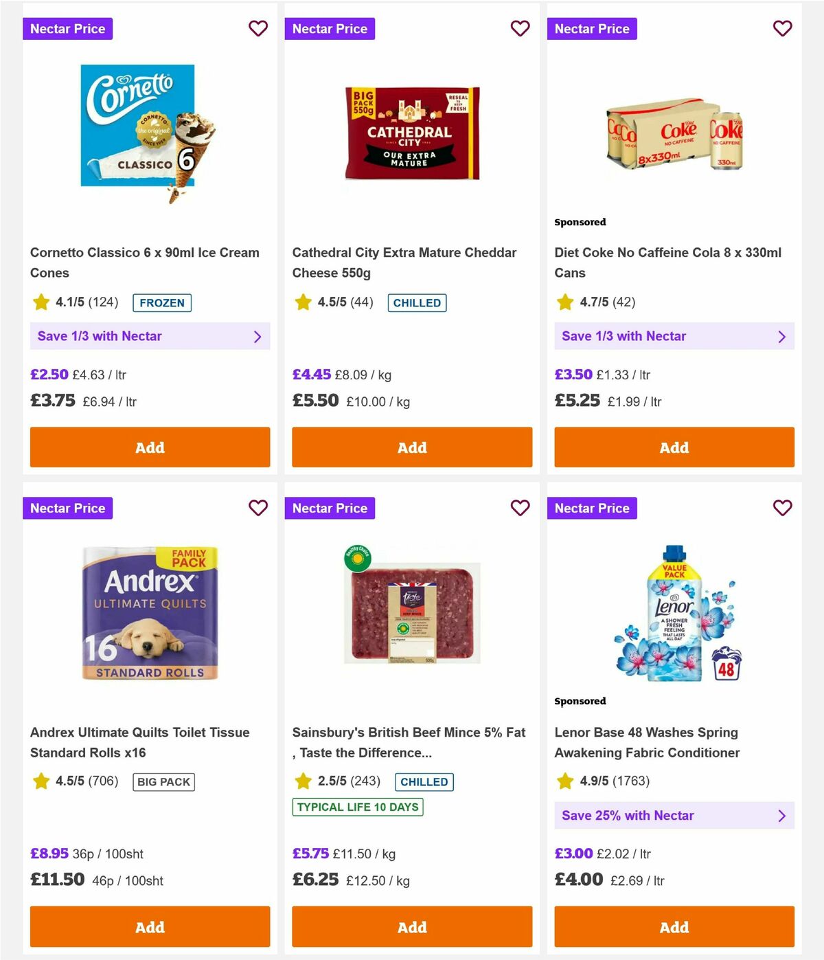 Sainsbury's Offers from 27 July
