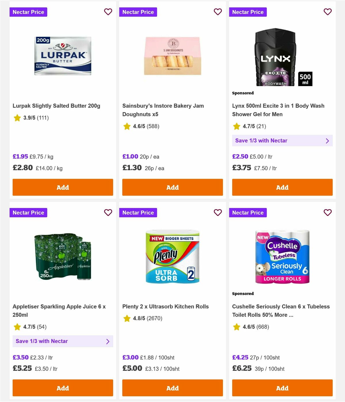 Sainsbury's Offers from 27 July