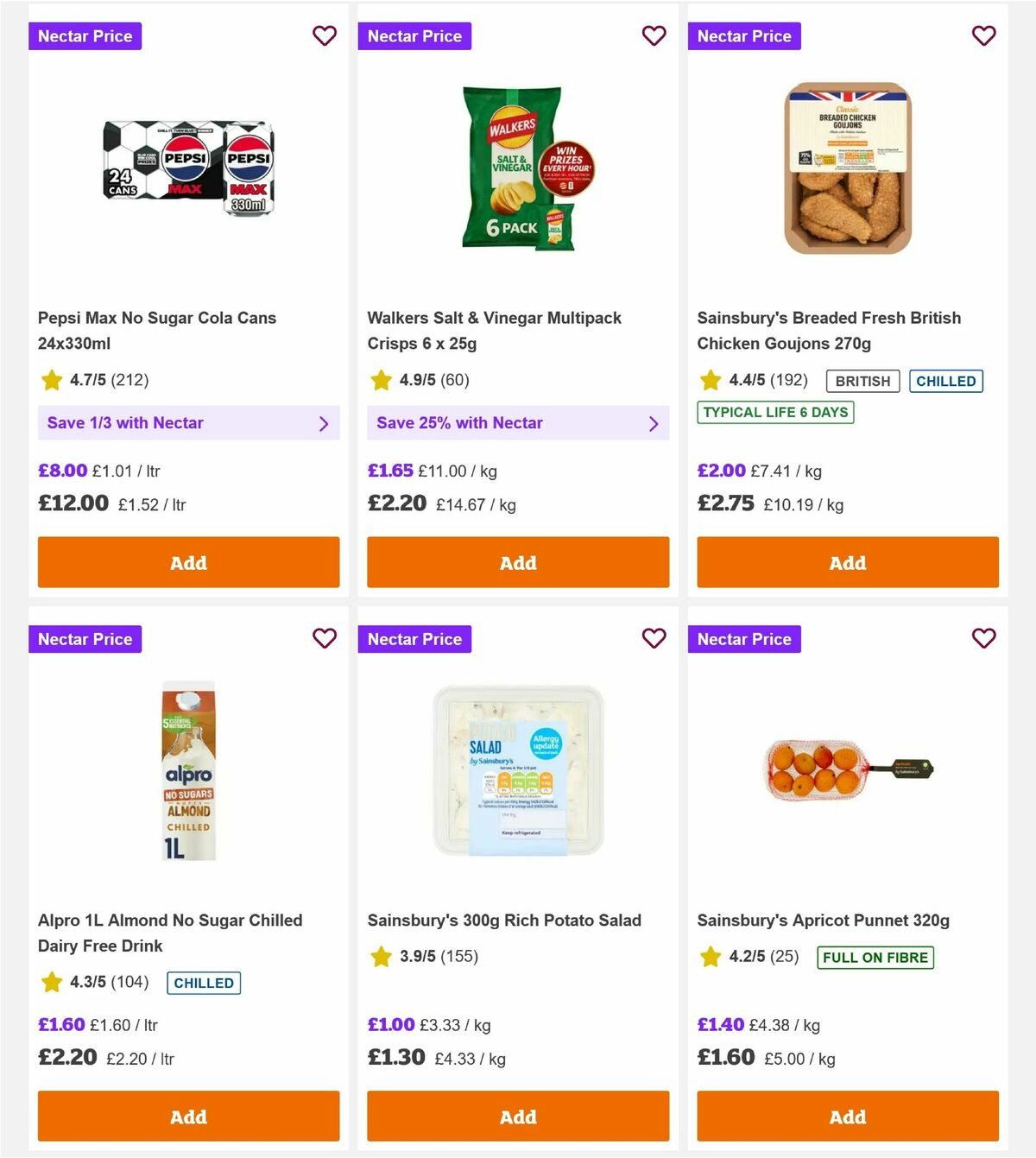 Sainsbury's Offers from 27 July