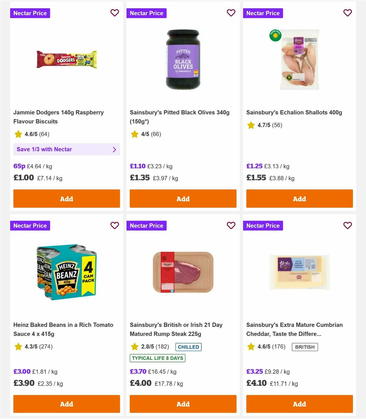 Sainsbury's Offers from 27 July
