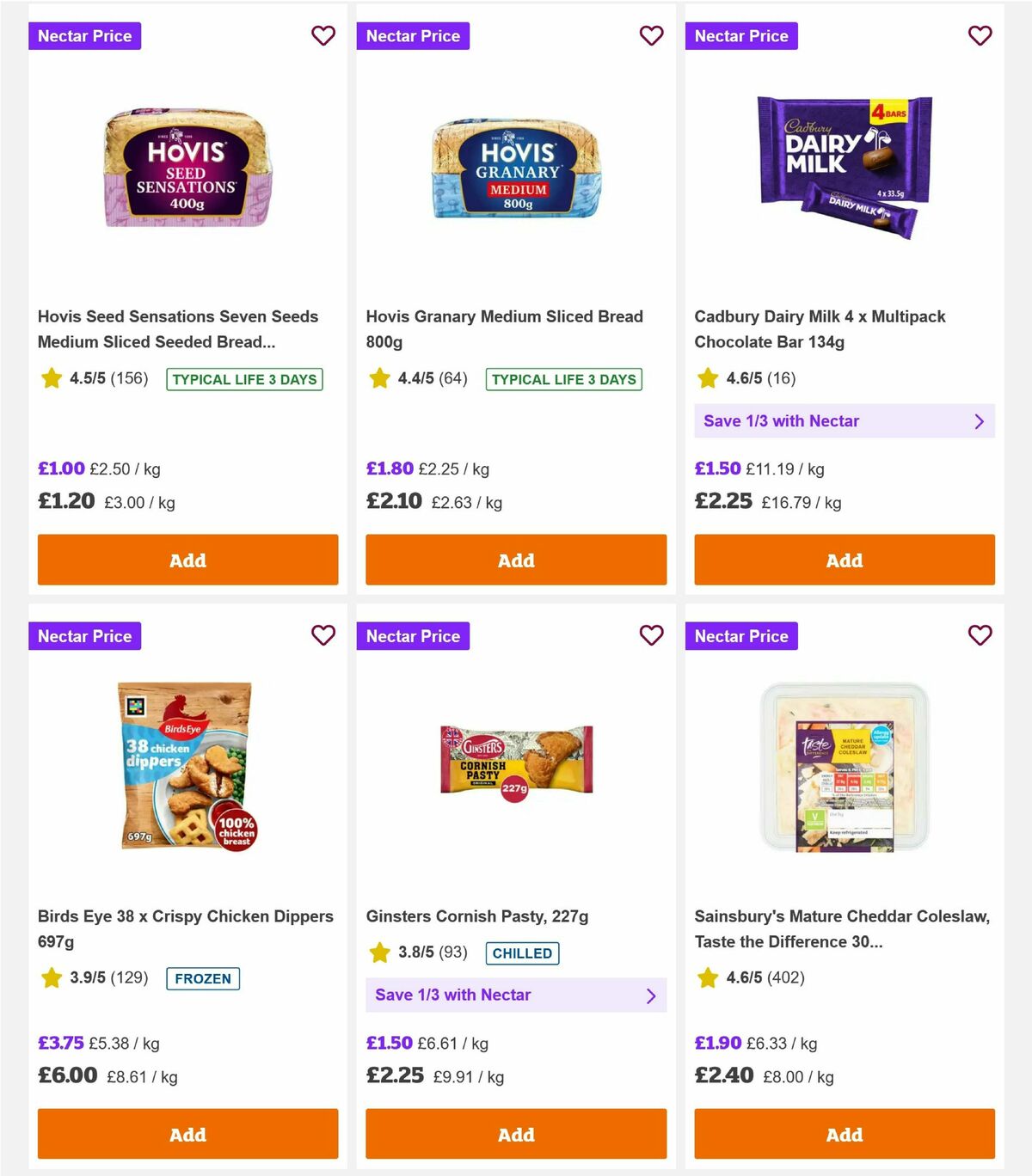 Sainsbury's Offers from 27 July