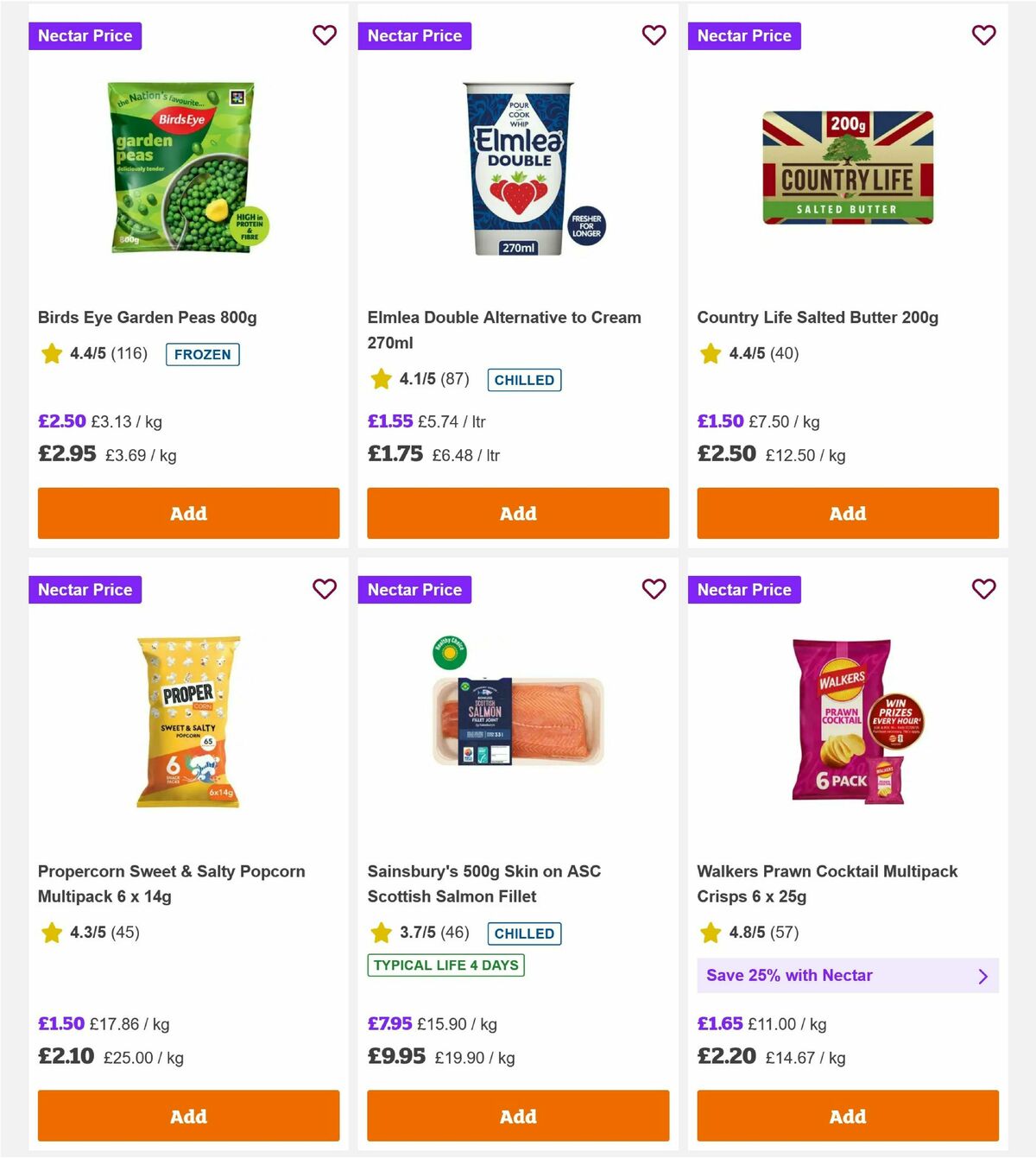 Sainsbury's Offers from 27 July