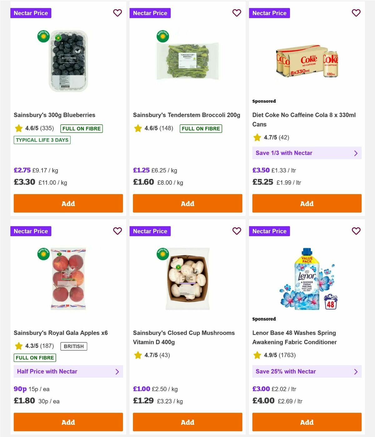 Sainsbury's Offers from 27 July