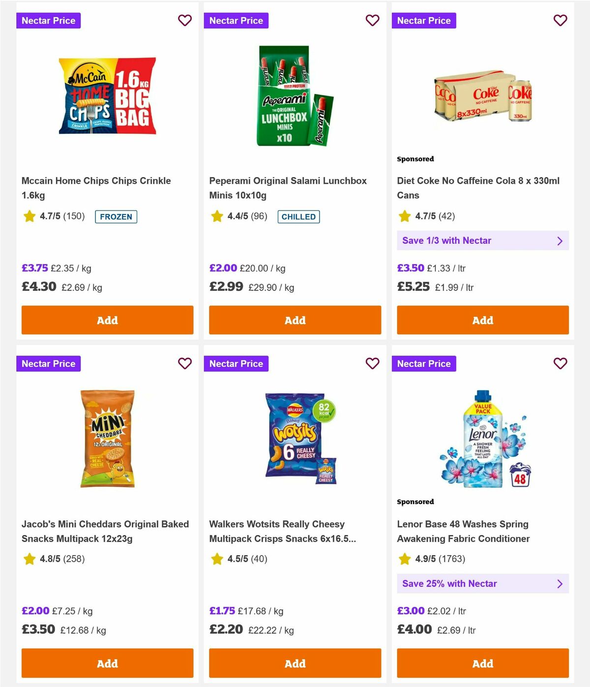 Sainsbury's Offers from 27 July