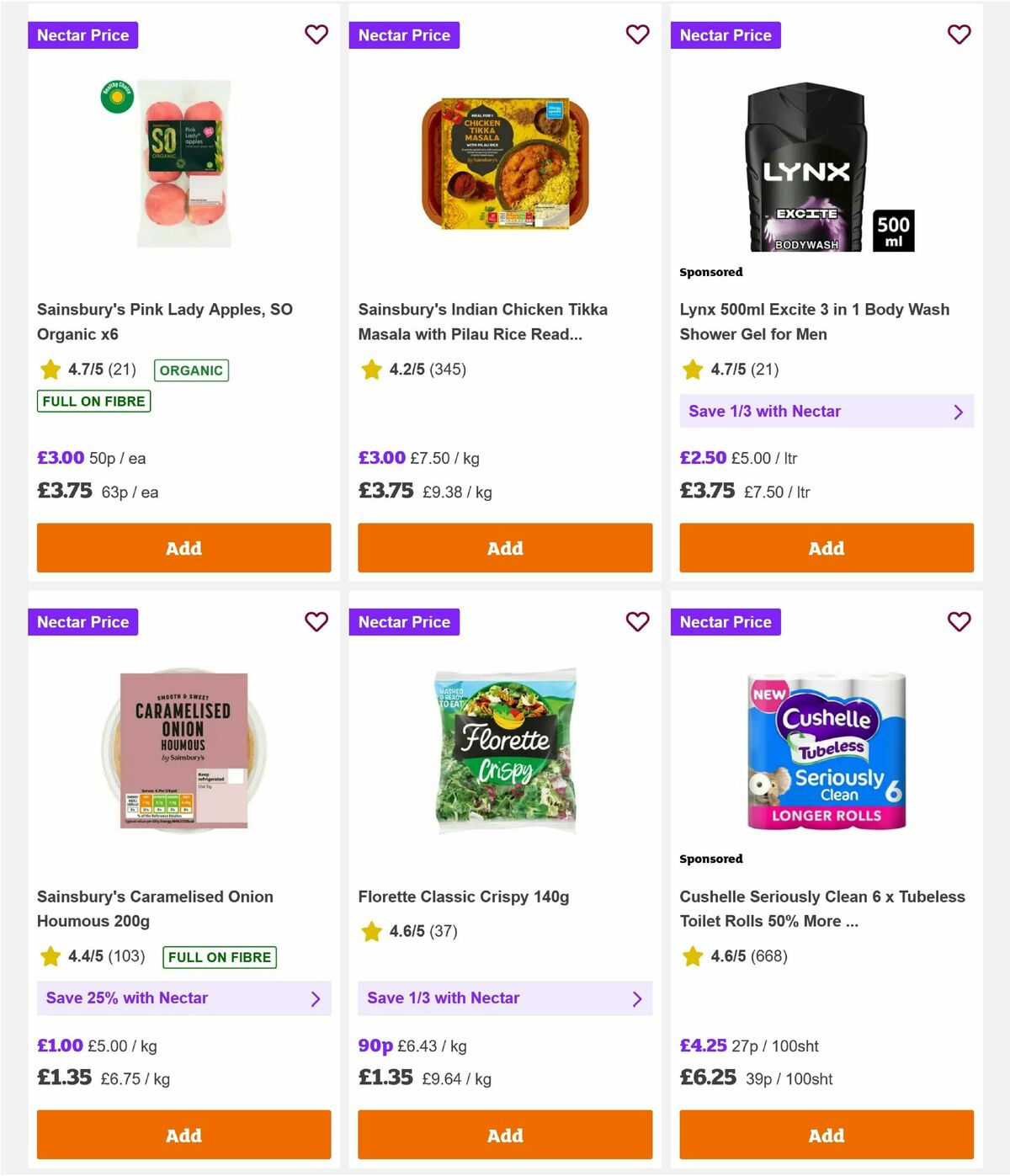 Sainsbury's Offers from 27 July