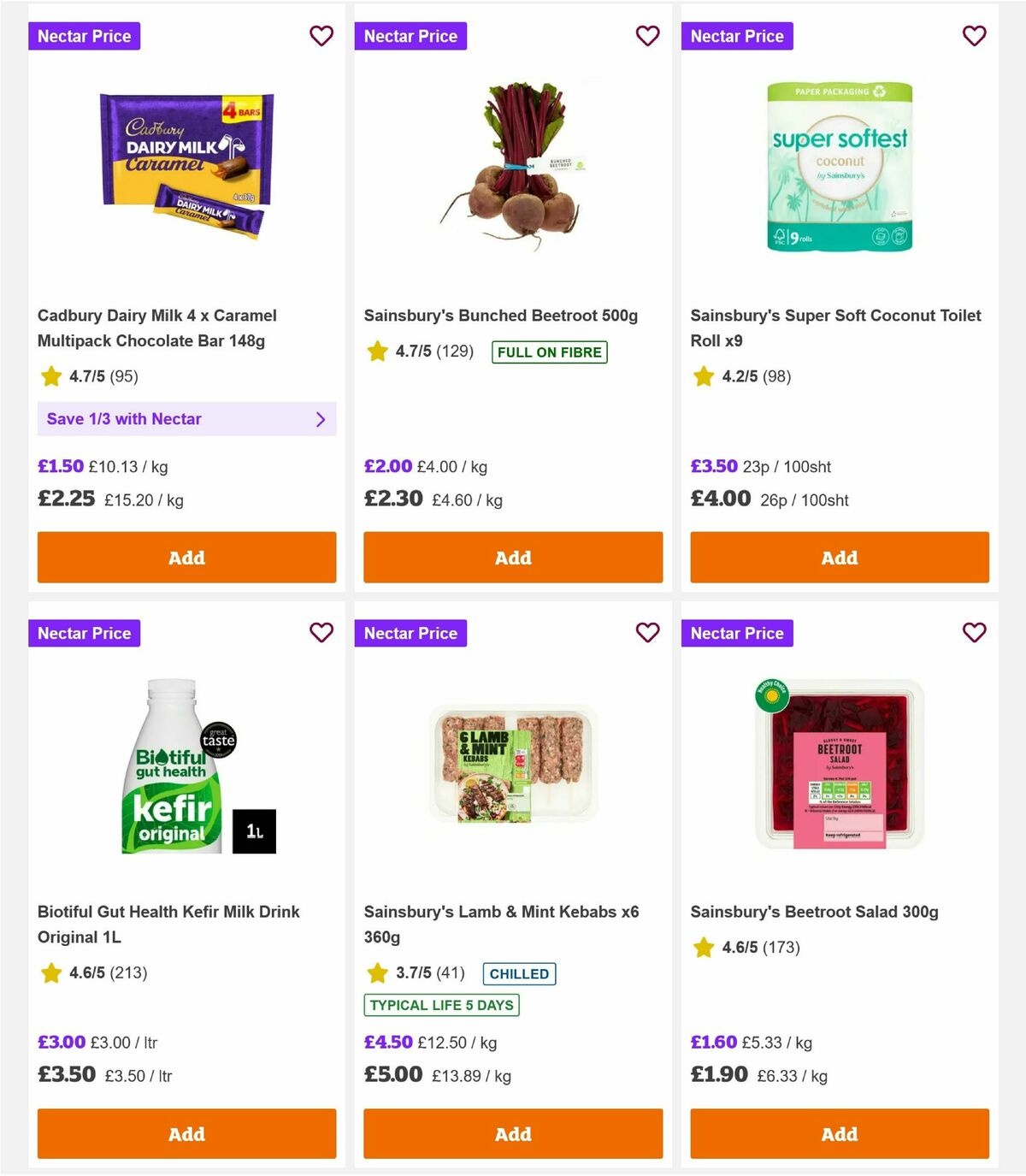 Sainsbury's Offers from 27 July