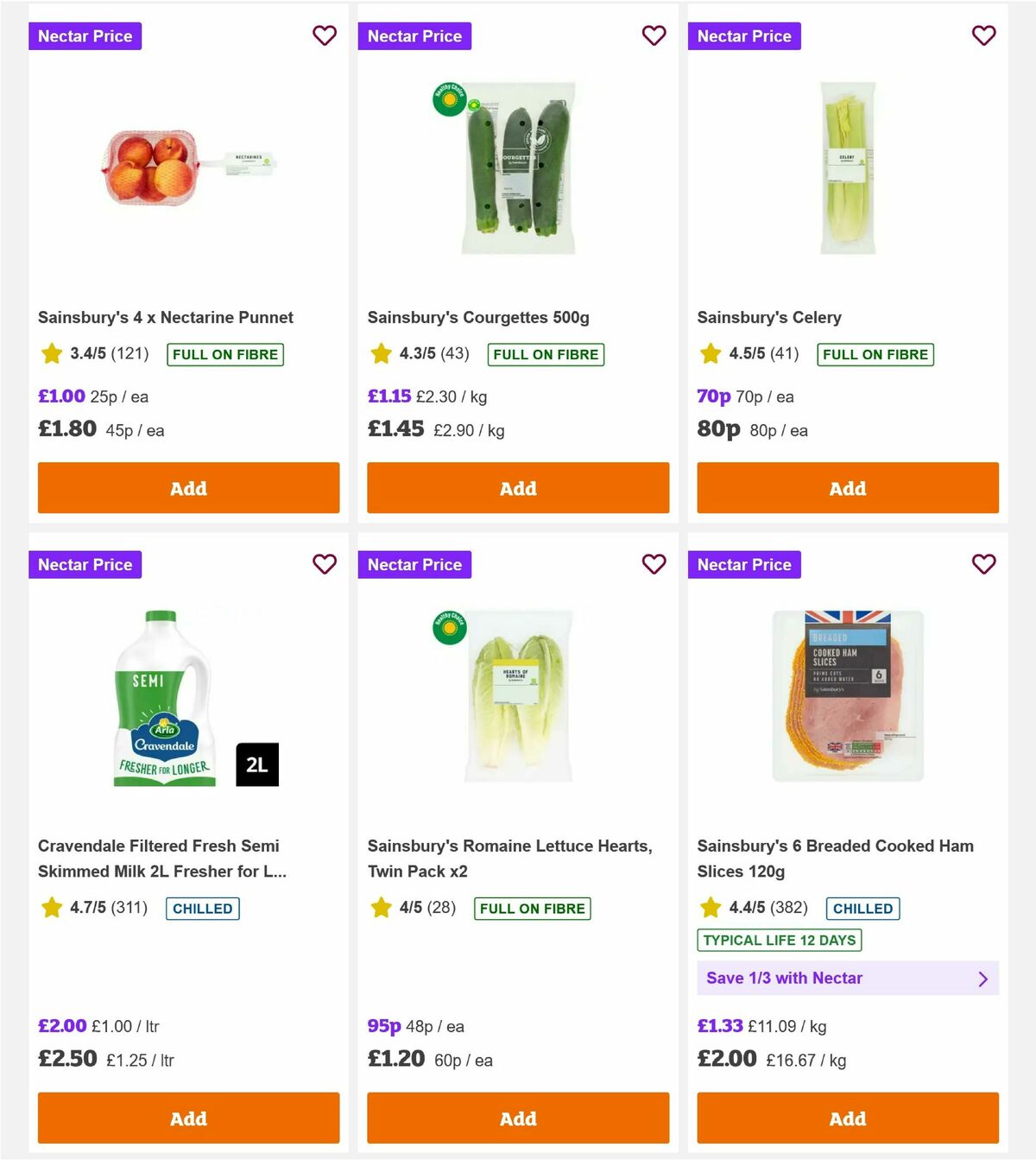 Sainsbury's Offers from 27 July