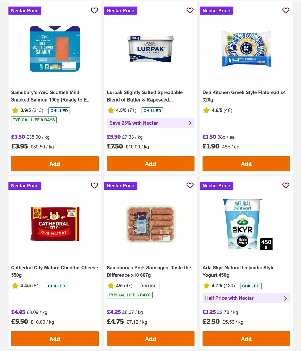 Sainsbury's Offers from 27 July
