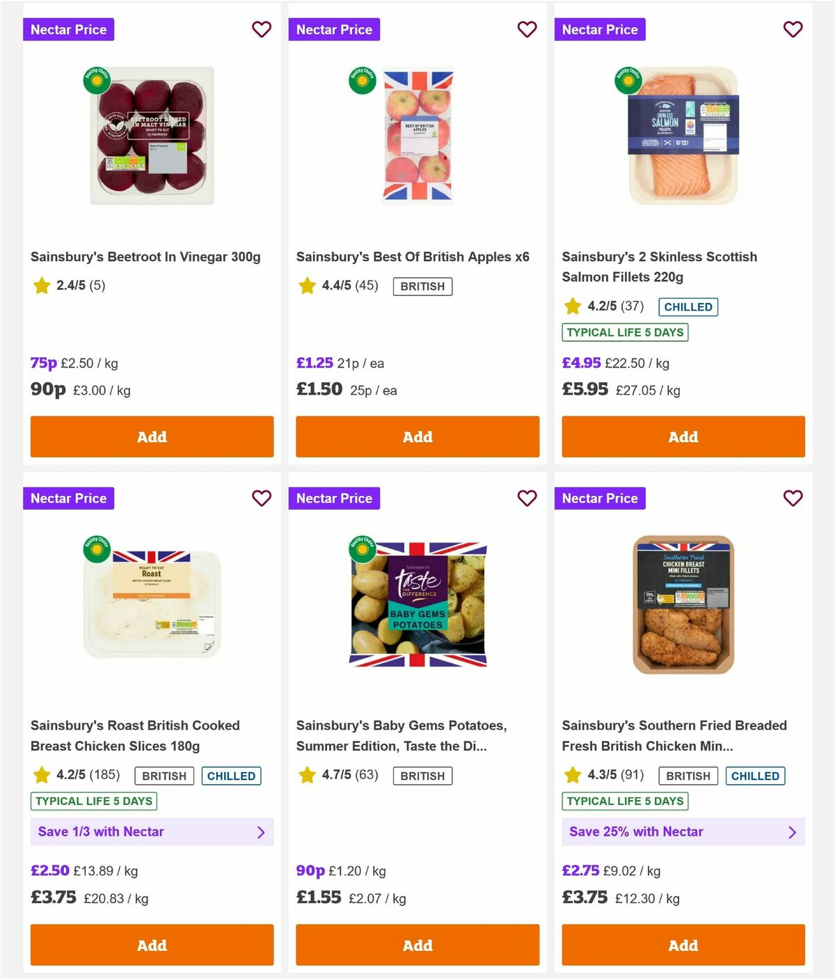 Sainsbury's Offers from 27 July