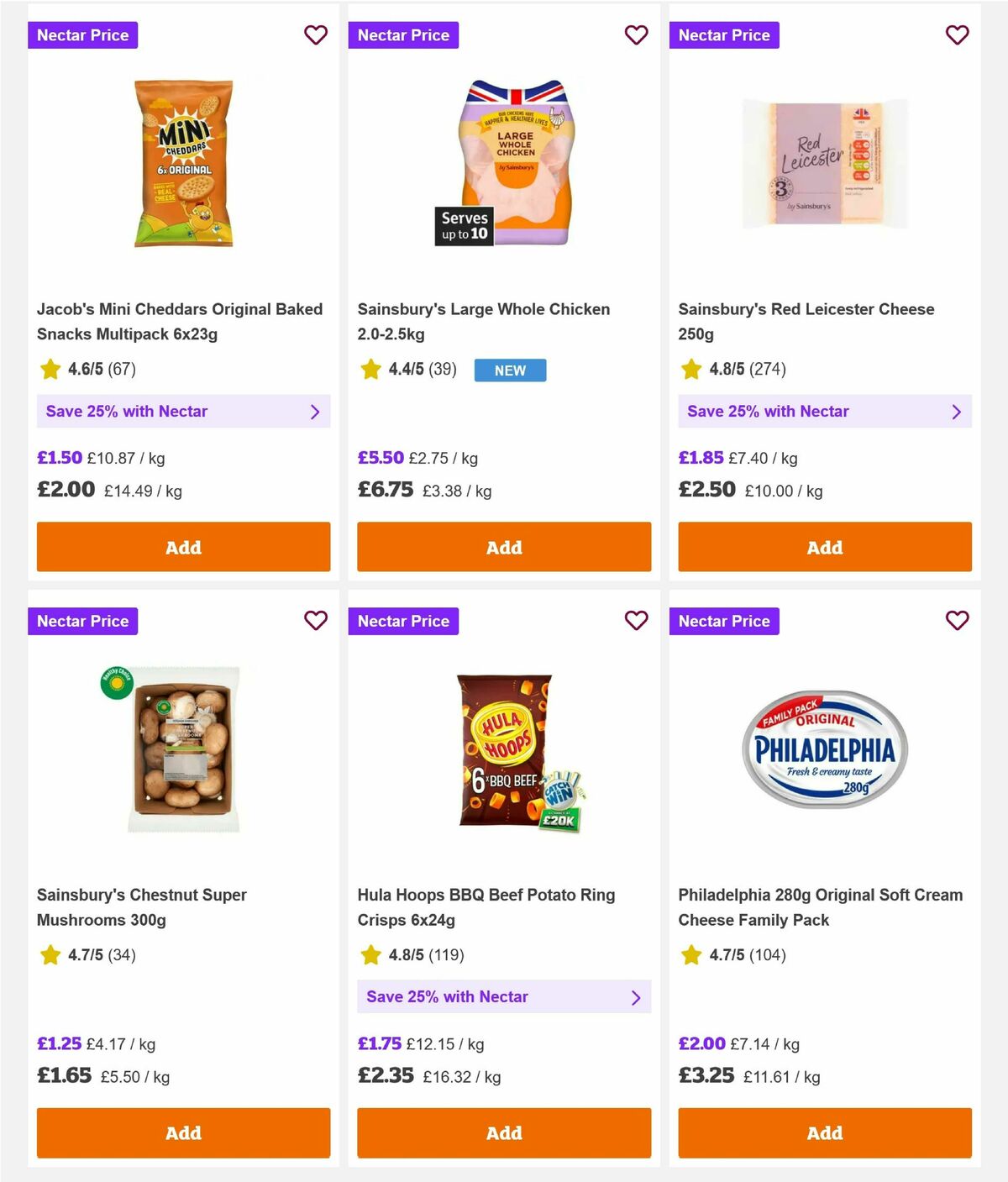 Sainsbury's Offers from 14 August