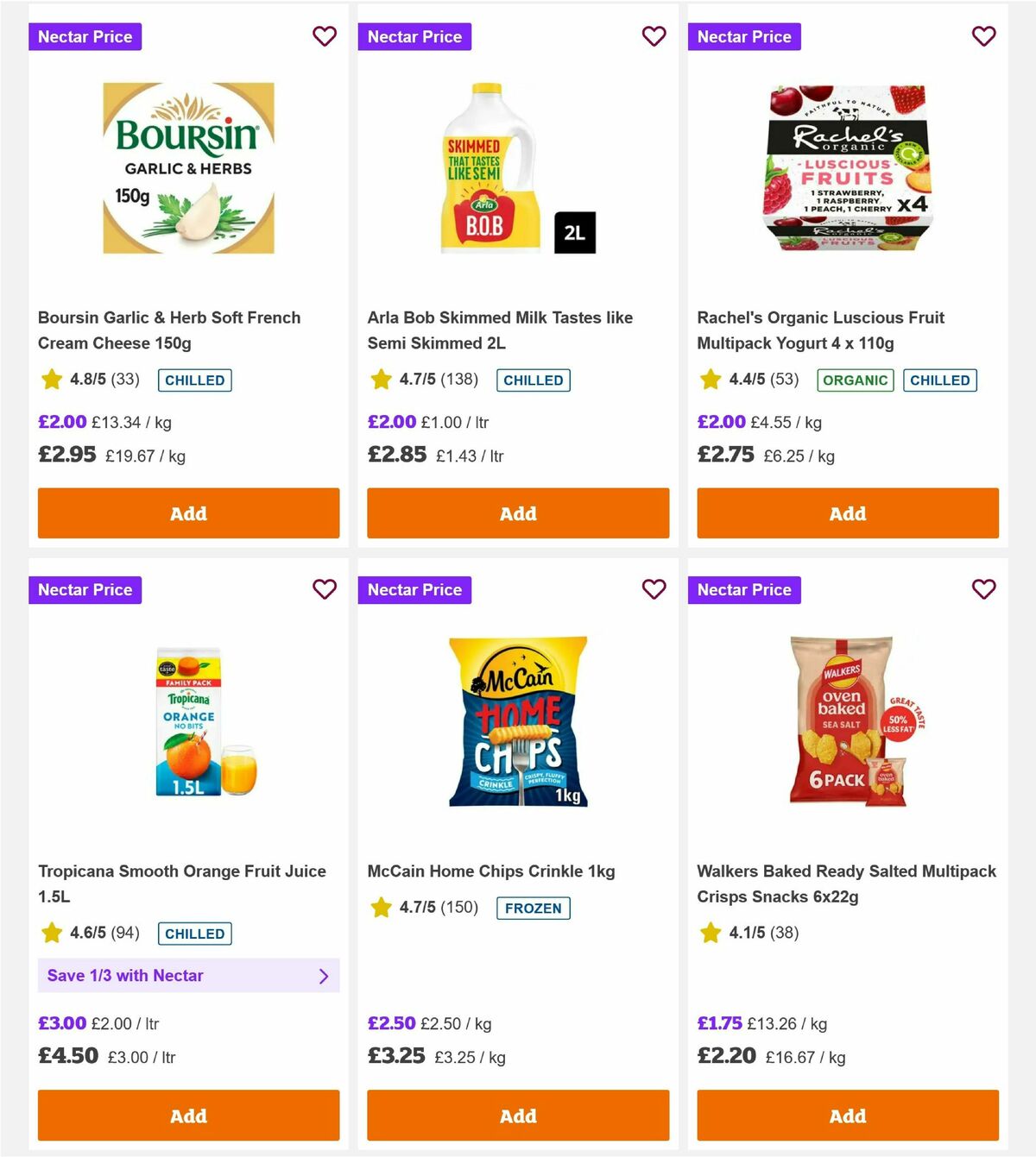 Sainsbury's Offers from 14 August