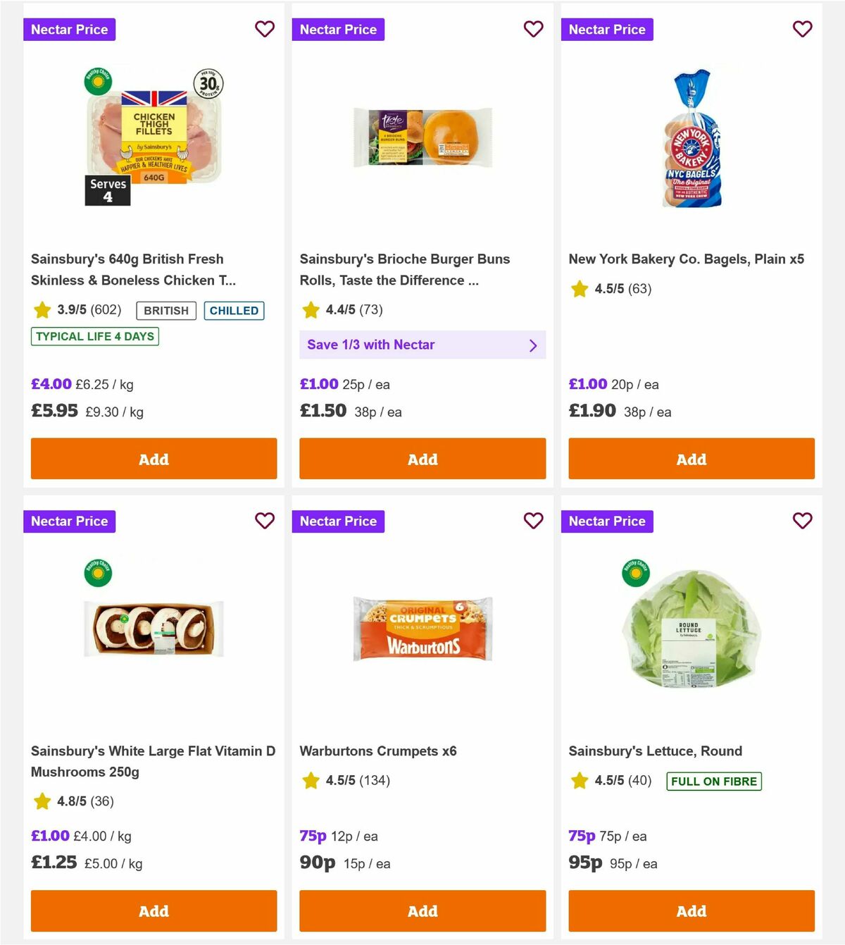 Sainsbury's Offers from 14 August
