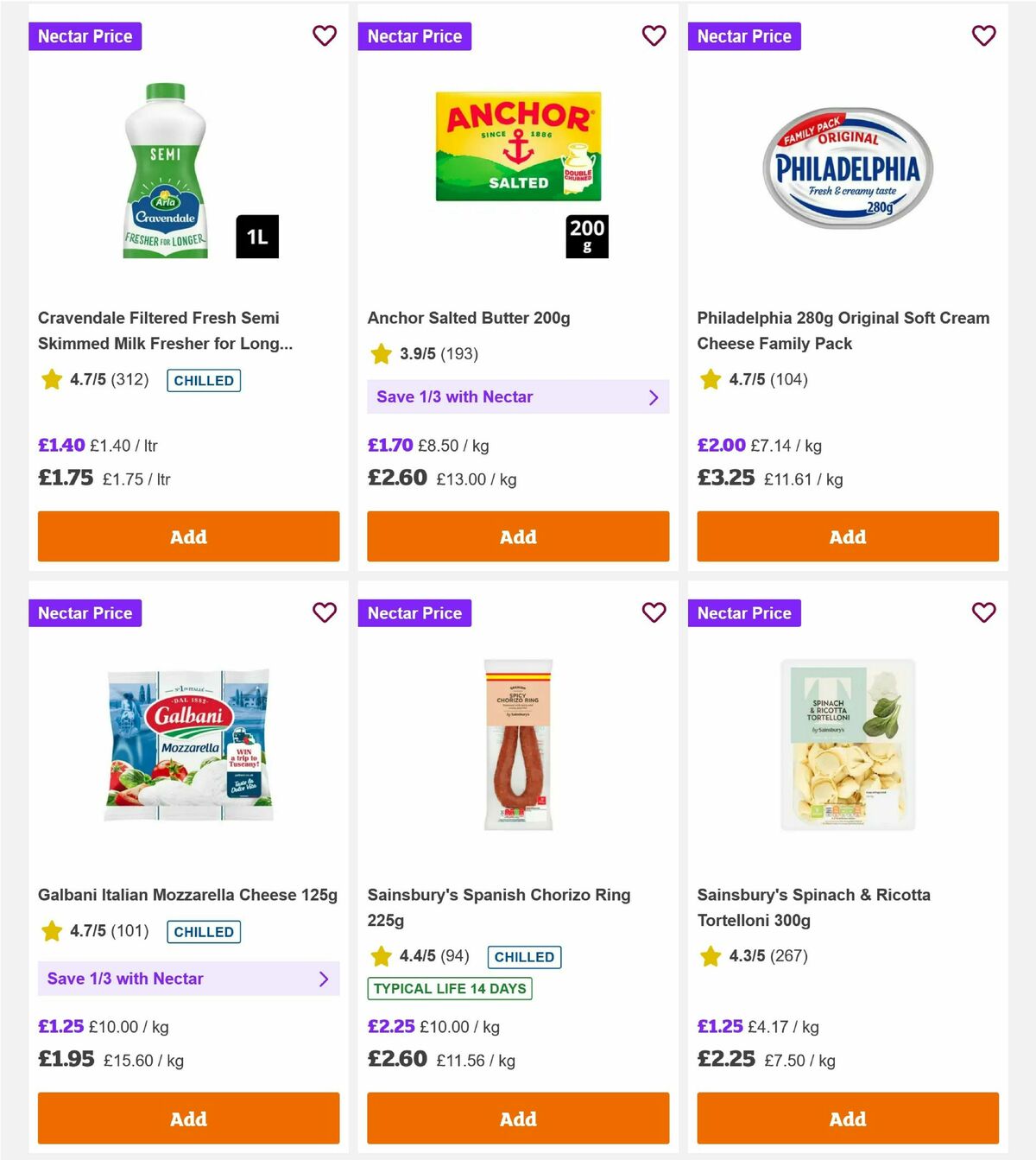 Sainsbury's Offers from 21 August