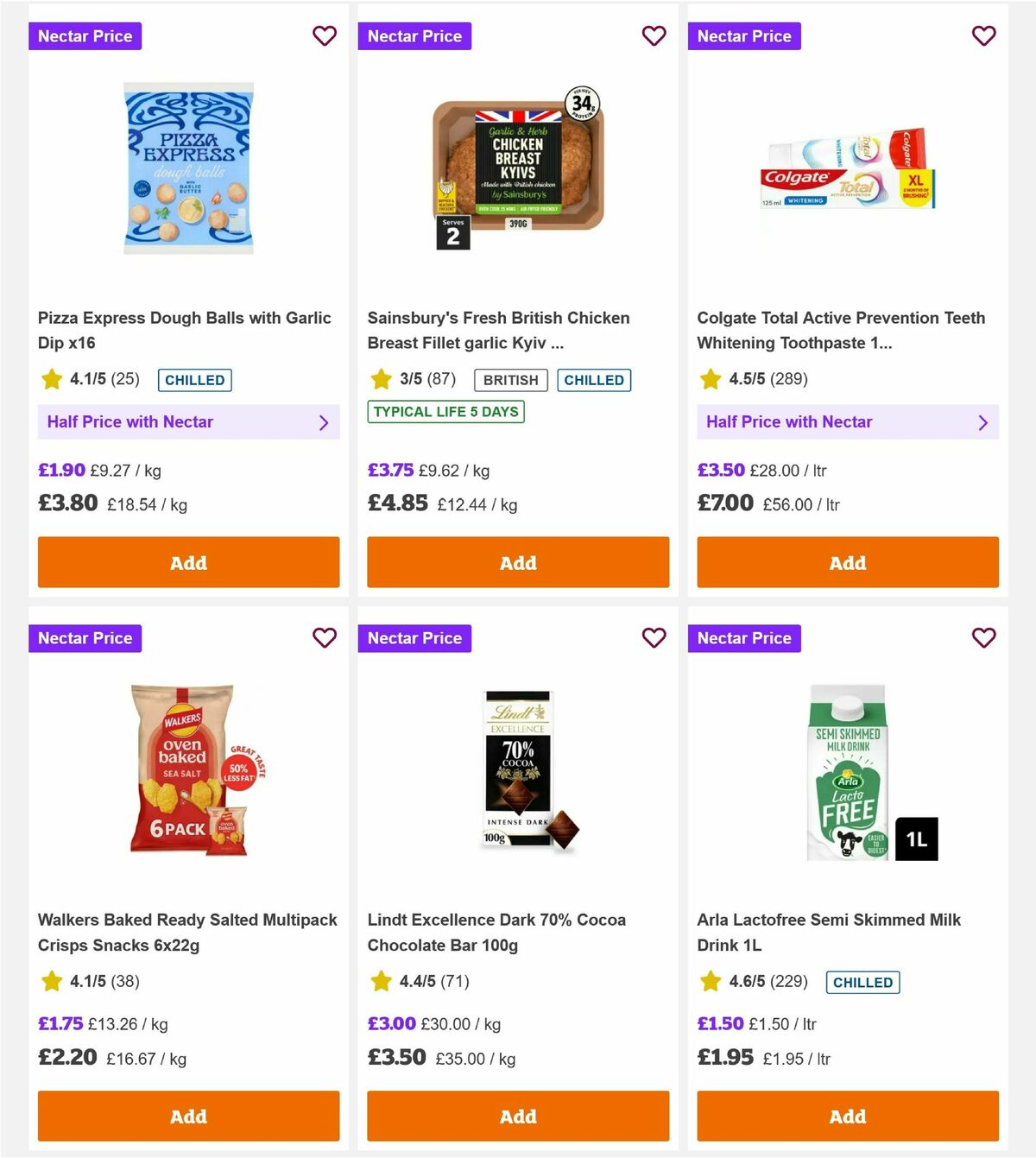 Sainsbury's Offers from 21 August