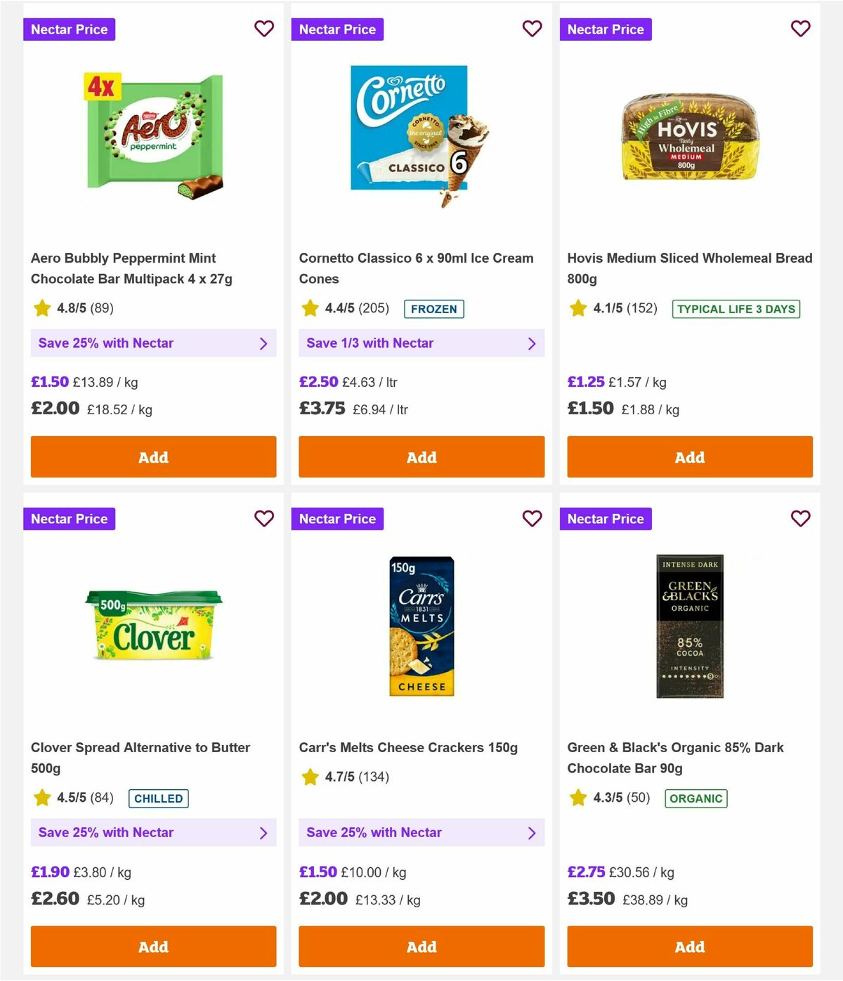 Sainsbury's Offers from 28 August