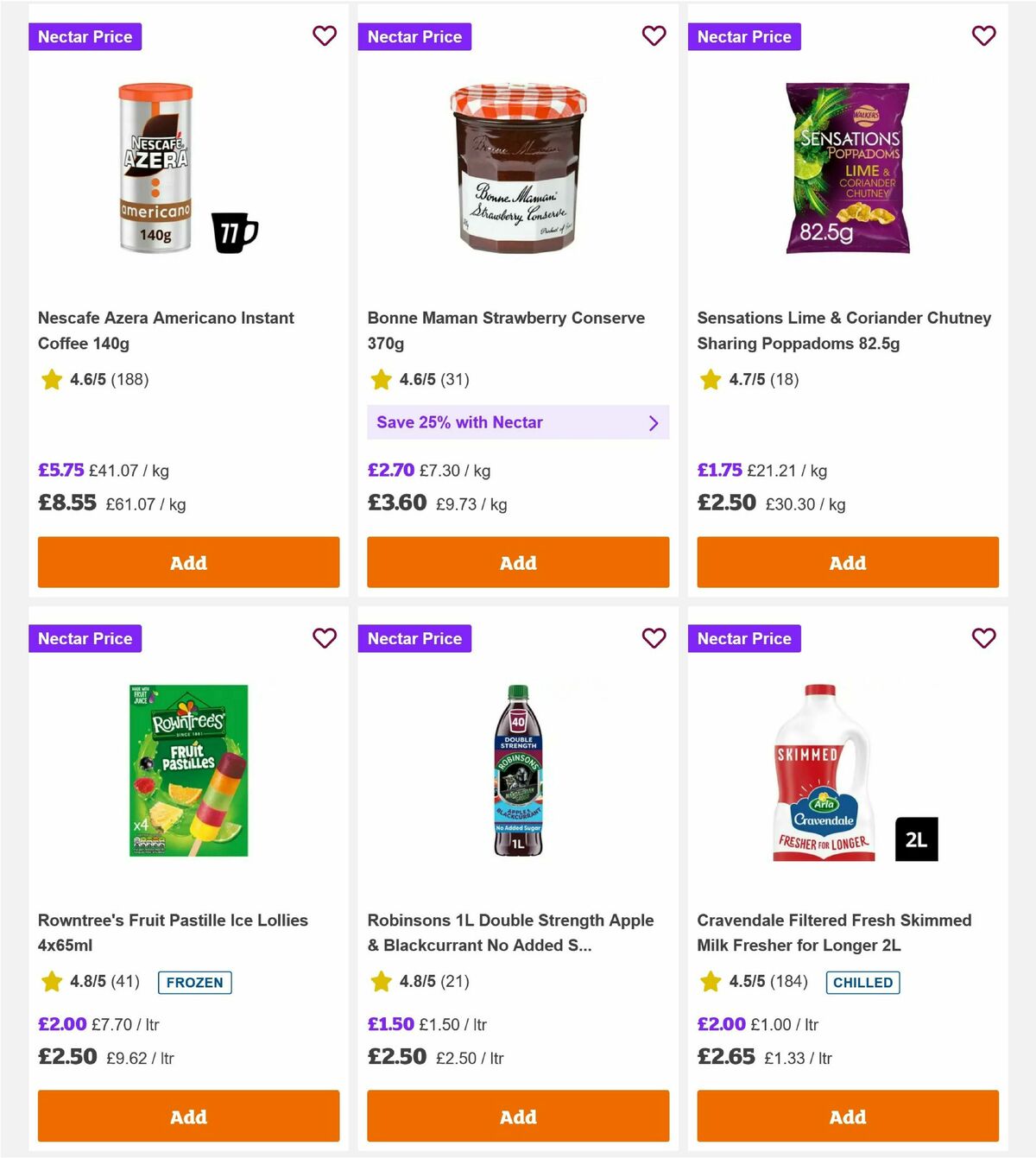 Sainsbury's Offers from 28 August