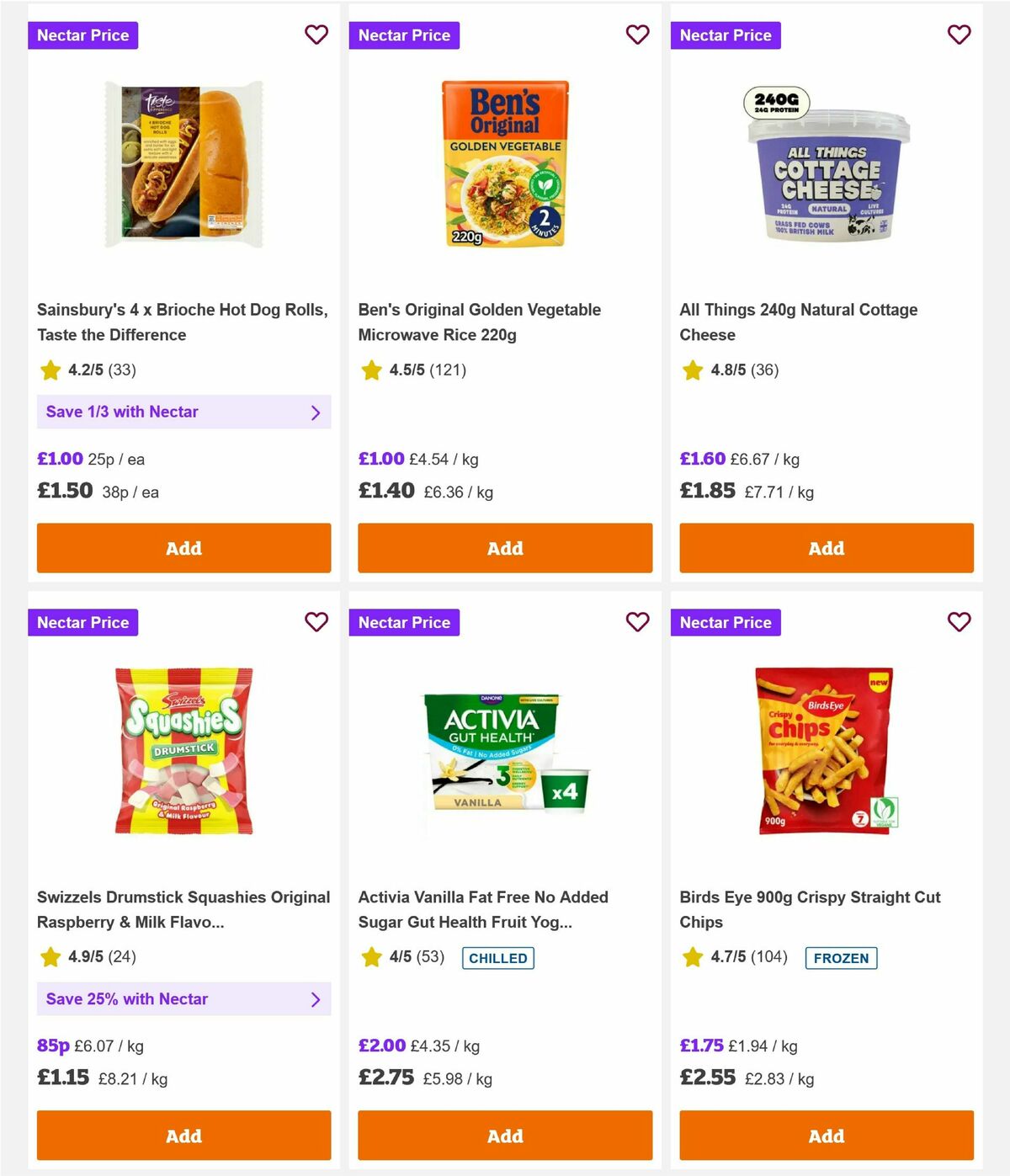Sainsbury's Offers from 28 August