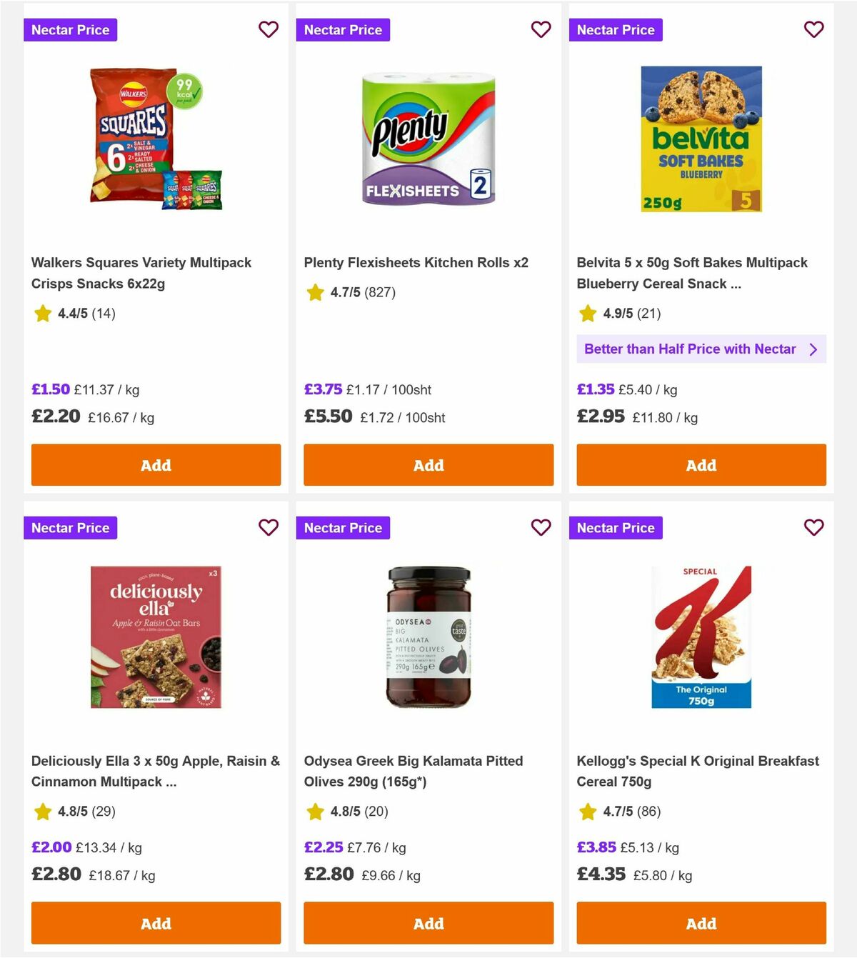 Sainsbury's Offers from 28 August